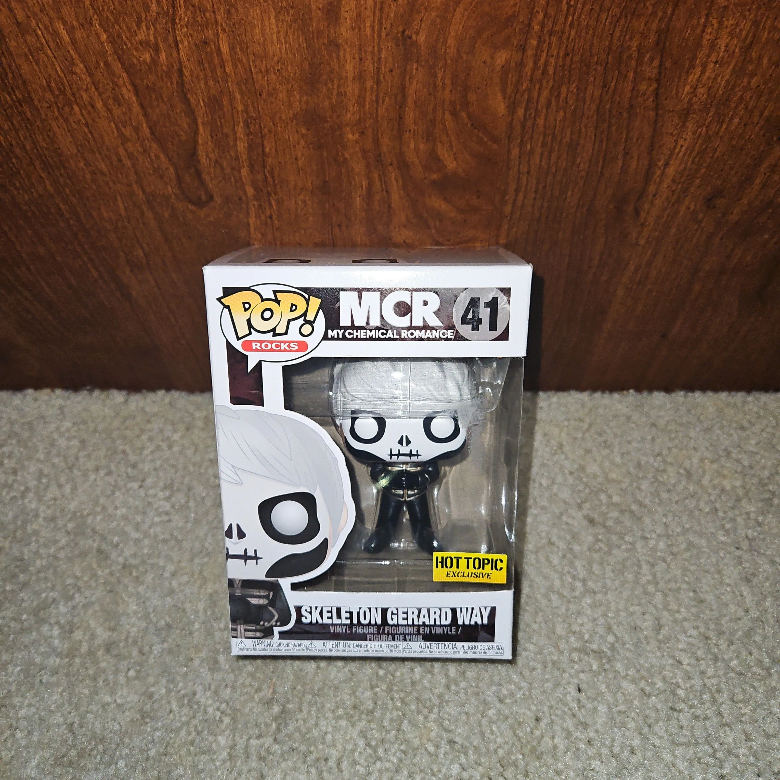 My Chemical Romance MCR Gerard Way #41 sale Black Parade Funko Pop! Rocks Figure