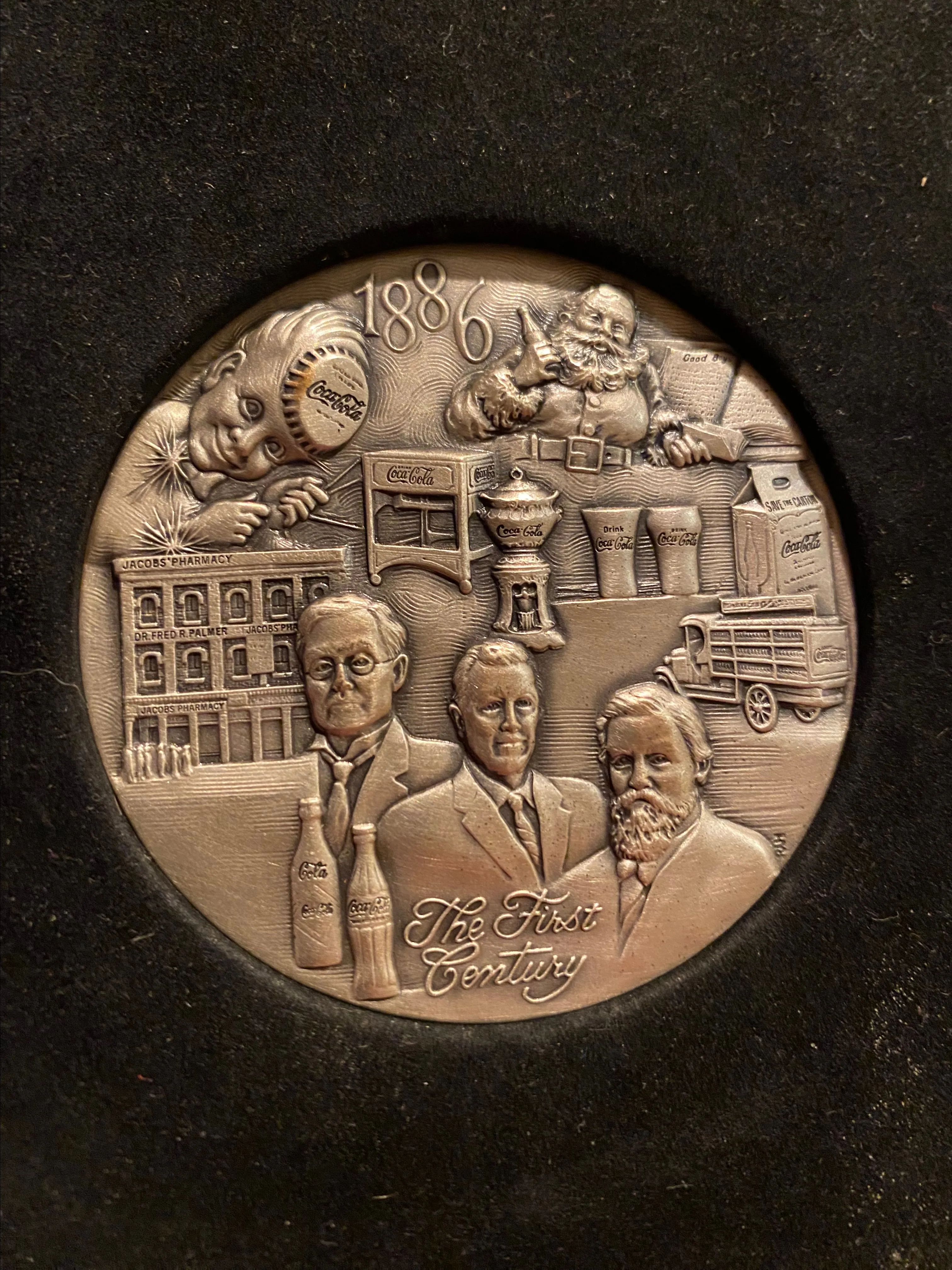 1886-1986 Coca Cola 100th Anniversary Centennial The First Century