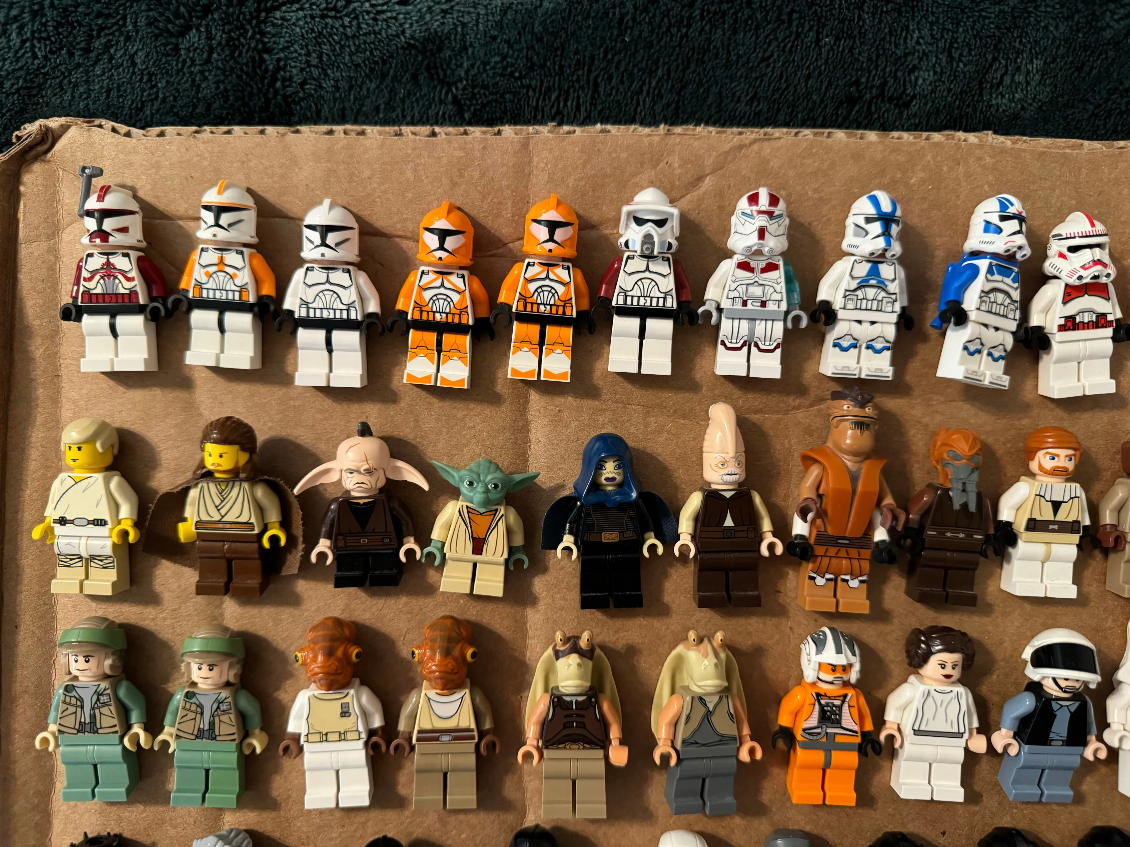 Star Wars minifigure deals Lot