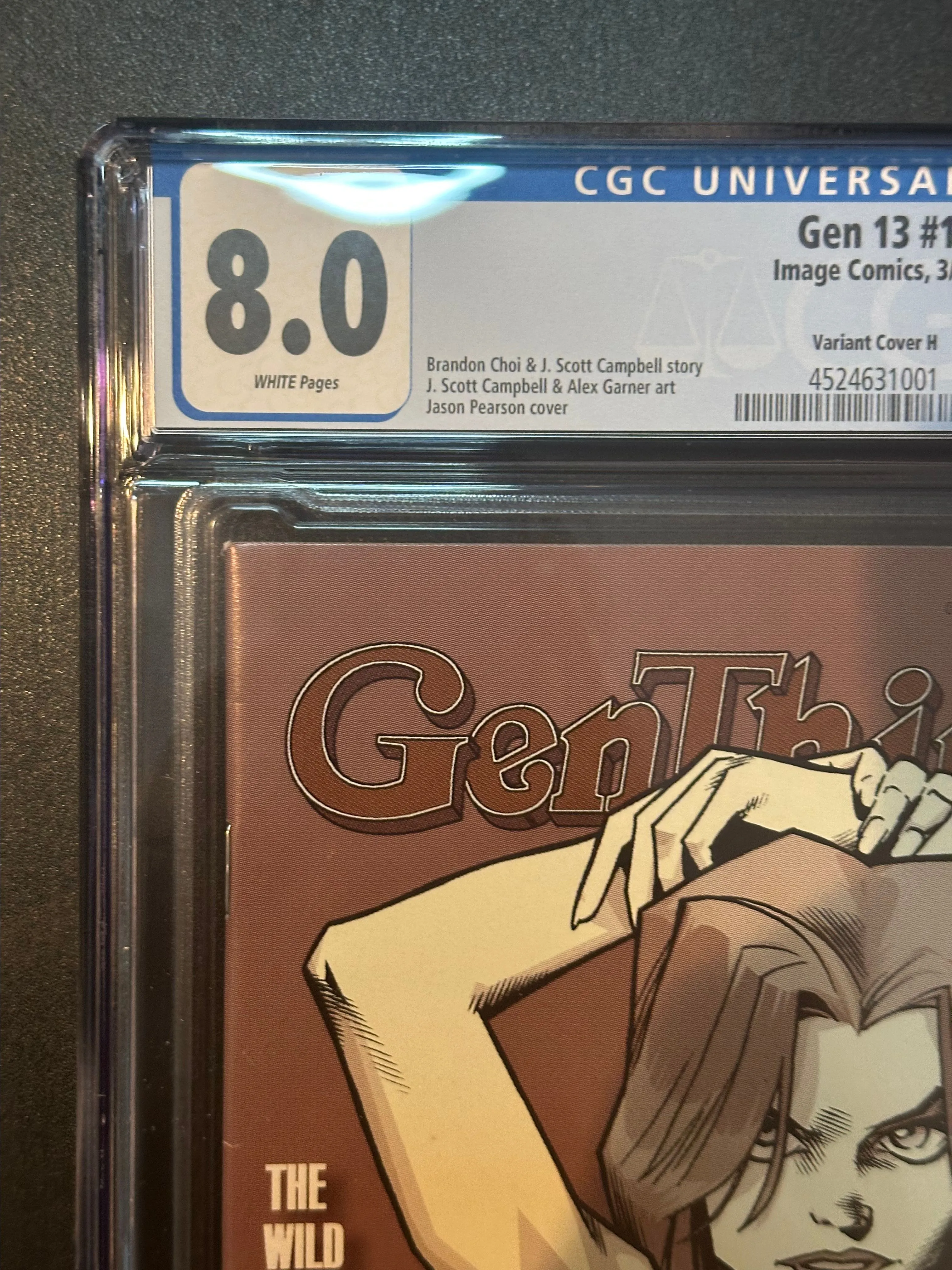 Gen 13 #1 CGC 8.0 Gen-et Jackson Rolling Stone/Janet Jackson