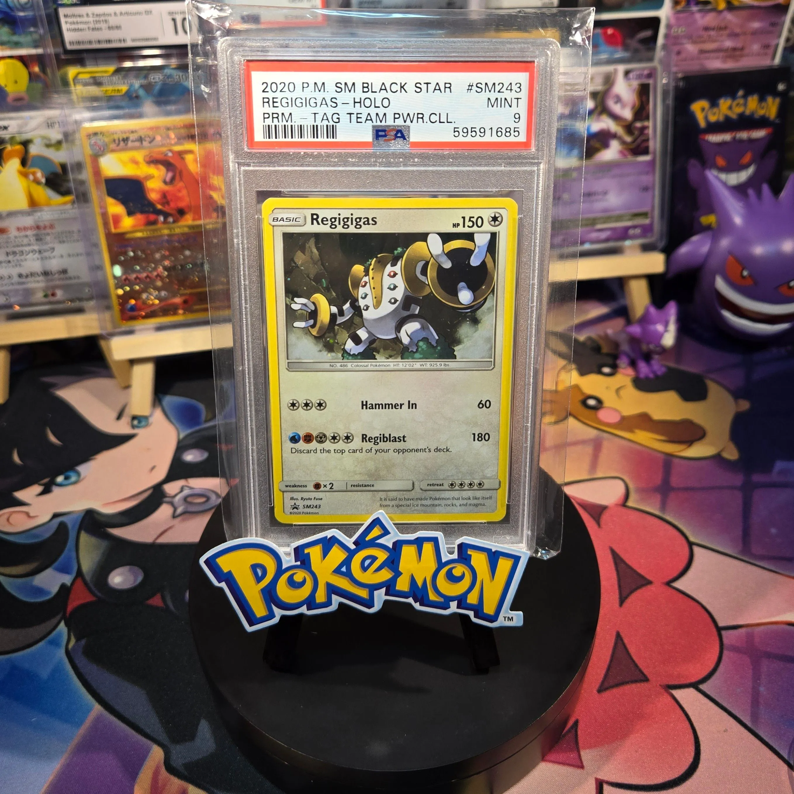 PSA 9 Regigigas · Whatnot: Buy, Sell & Go Live