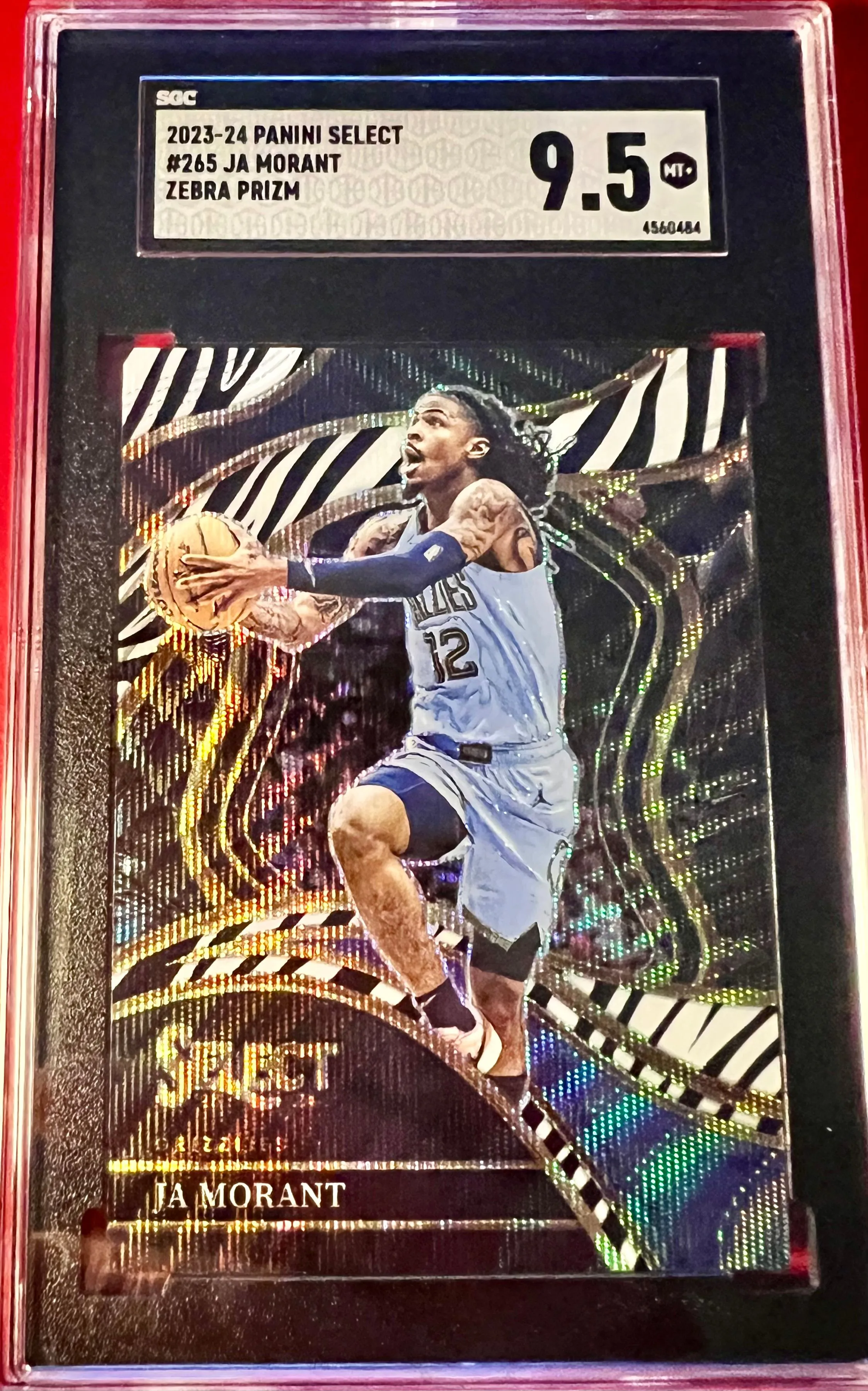 Select Prizm Ja Morant Select prizm silver outlets holo 2022