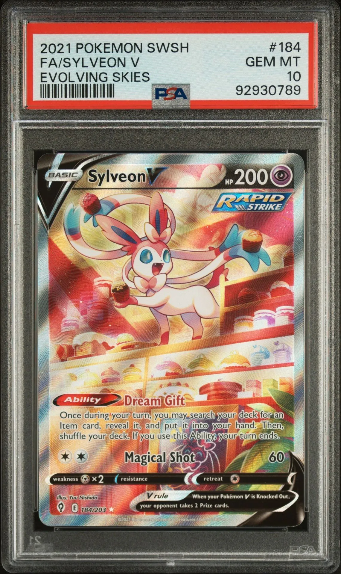 Sylveon V Alt Art Evolving Skies PSA 10 · Whatnot: Buy, Sell