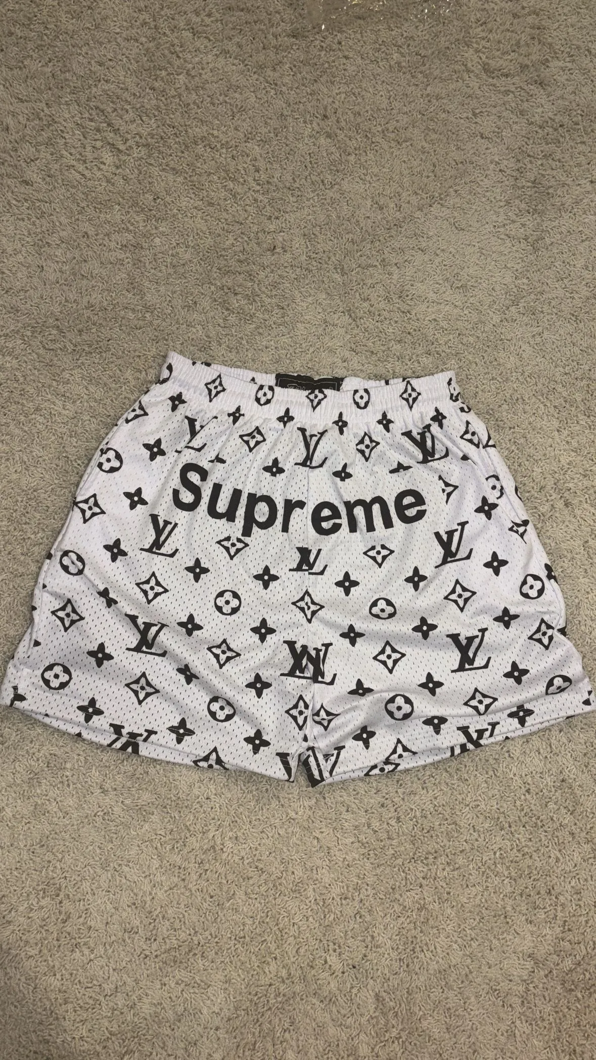 Supreme x louis vuitton shorts on sale