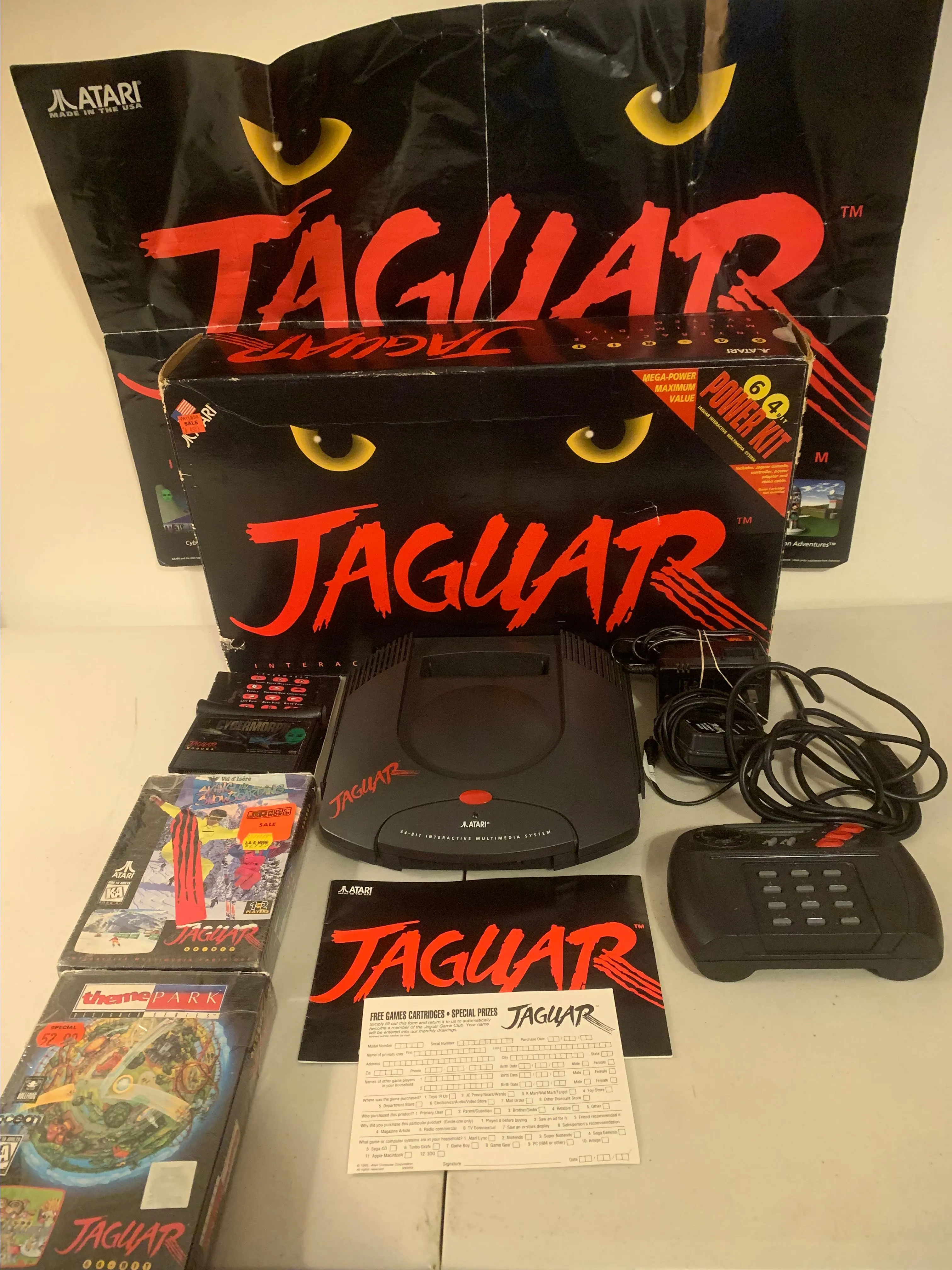Atari Jaguar Console & Games Bundle (CIB) · Whatnot: Shop, Sell