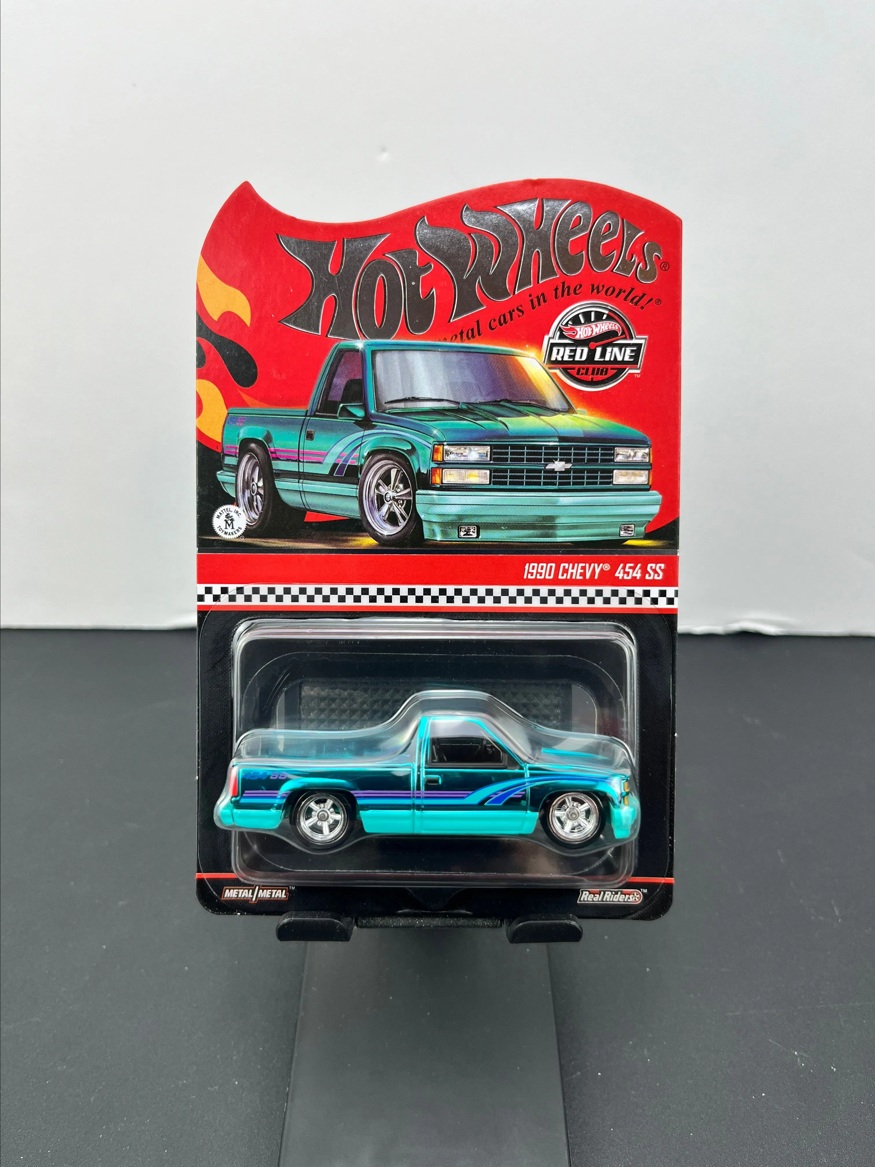 Hot Wheels 2025 RLC Redline Club 1990 Chevy 454 SS Teal