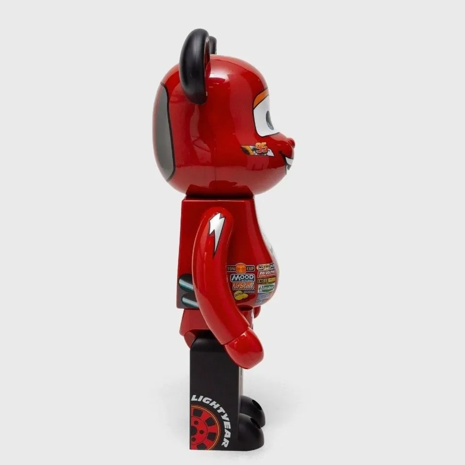 Bearbrick Disney Cars Lightning McQueen 1000% NIB · Whatnot
