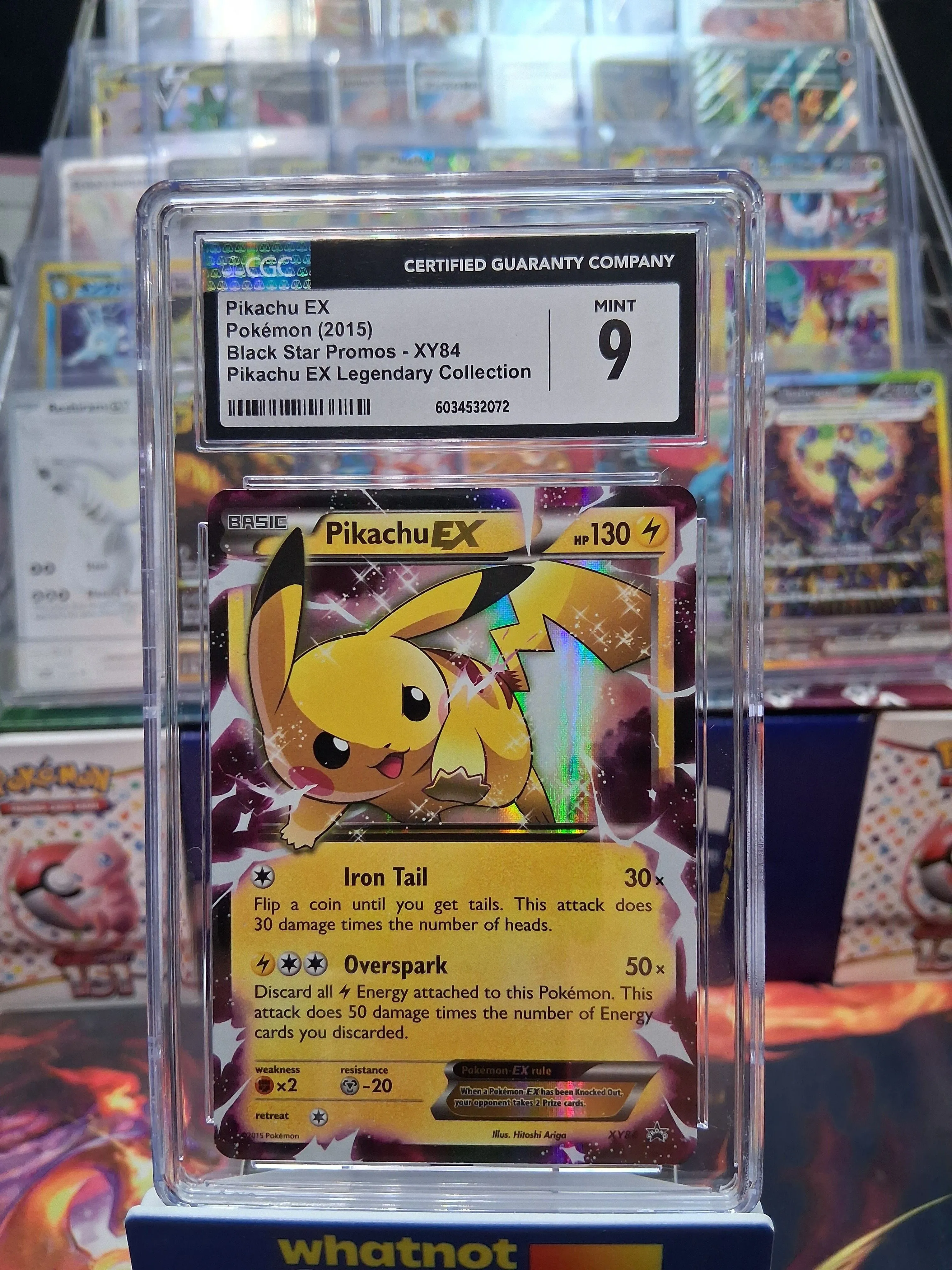 PIKACHU EX LEGENDARY COLLECTION PROMO XY84 · Whatnot: Shop, Sell