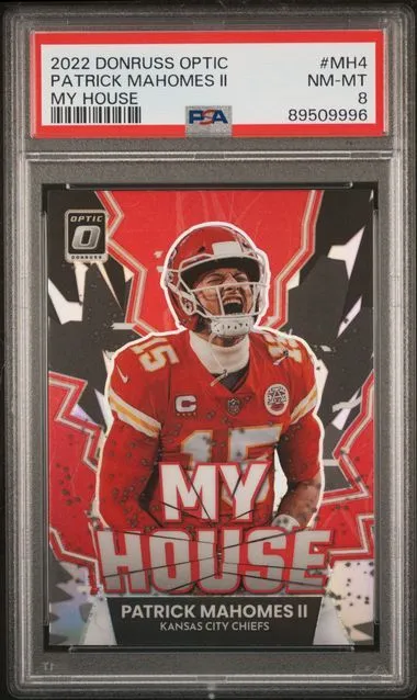 2020 NFL SILVER HOLO OPTIC PRIZM PATRICK MAHOMES CSG Gem MINT store 10