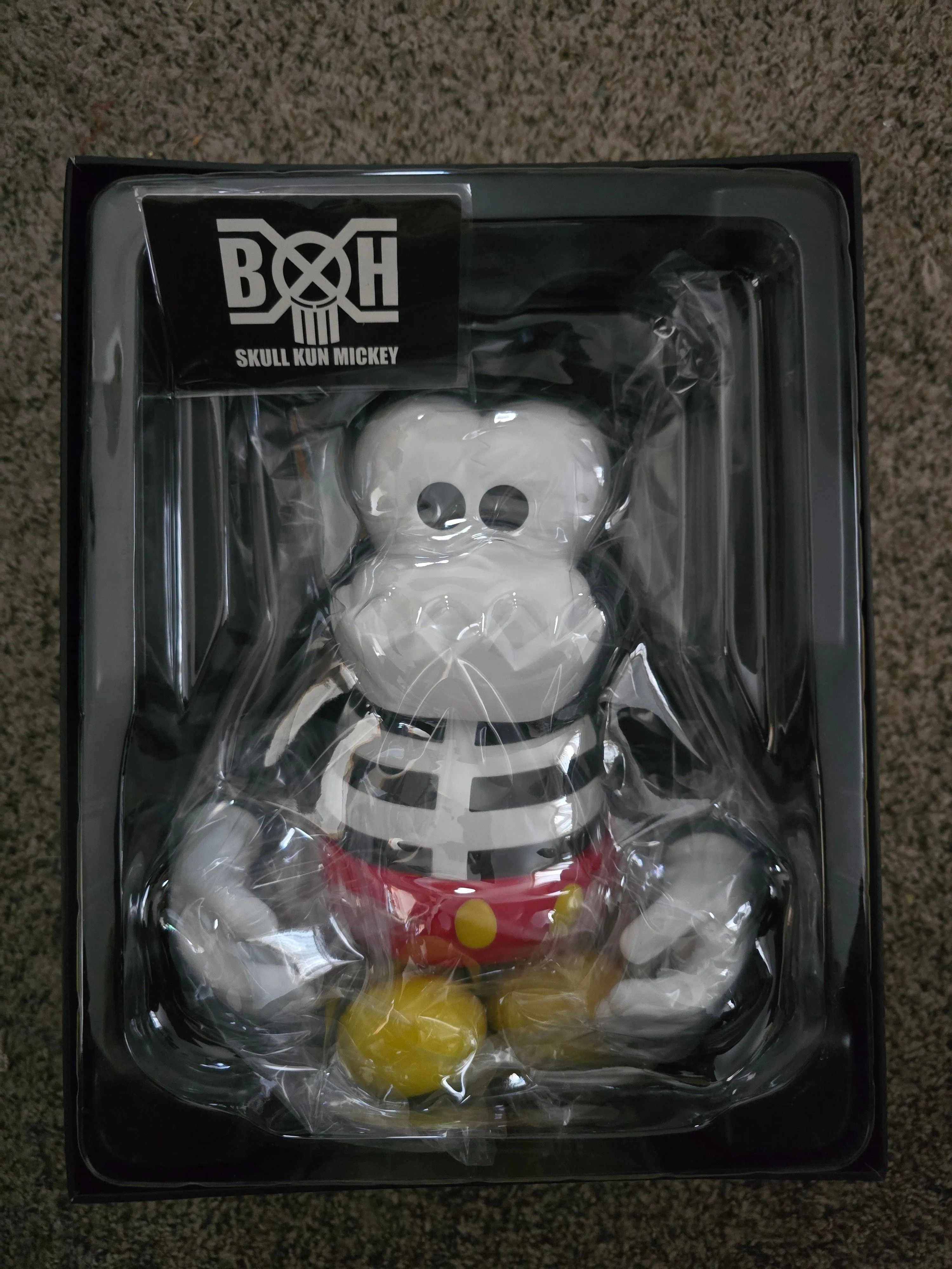 BOUNTY HUNTER BxH Skull Kun Mickey CLOT x Mindstyle Art Toy 11