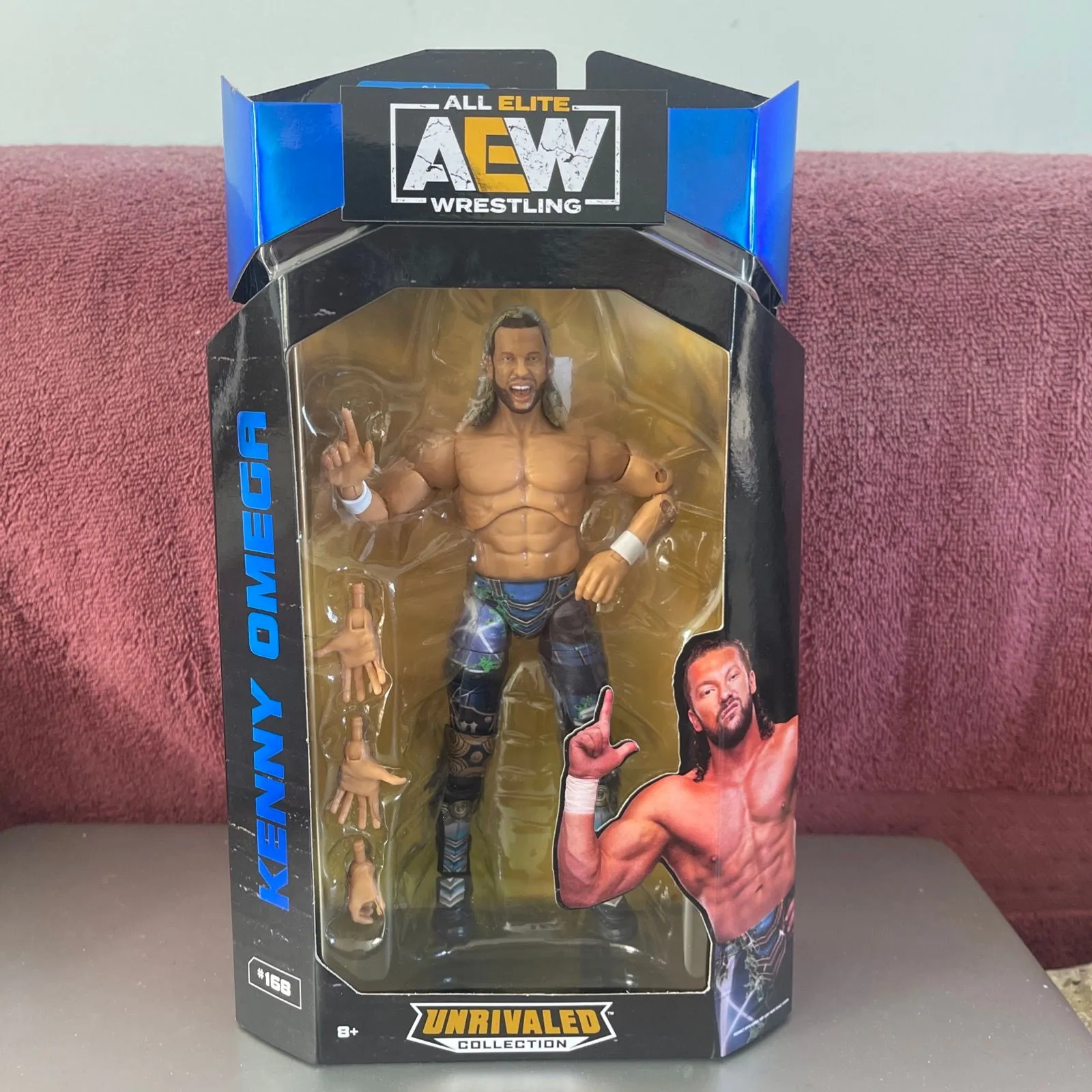 Kenny Omega AEW Unrivaled #168 Walmart Exclusive Action