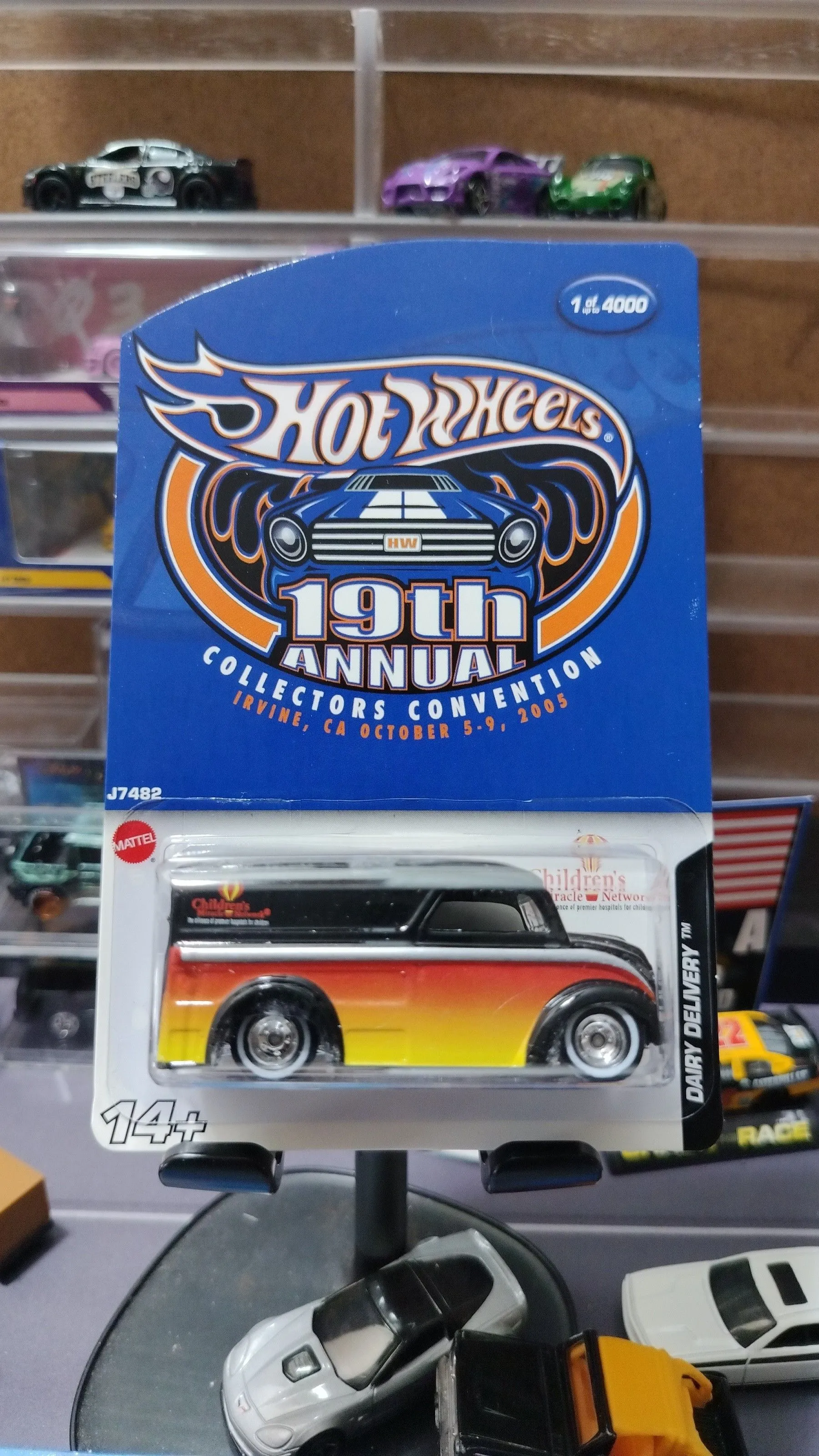 ミニカー 19th Collectors Convention DairyDelivery Hot Wheels 19th annual Collectors Convention Dairy Delivery