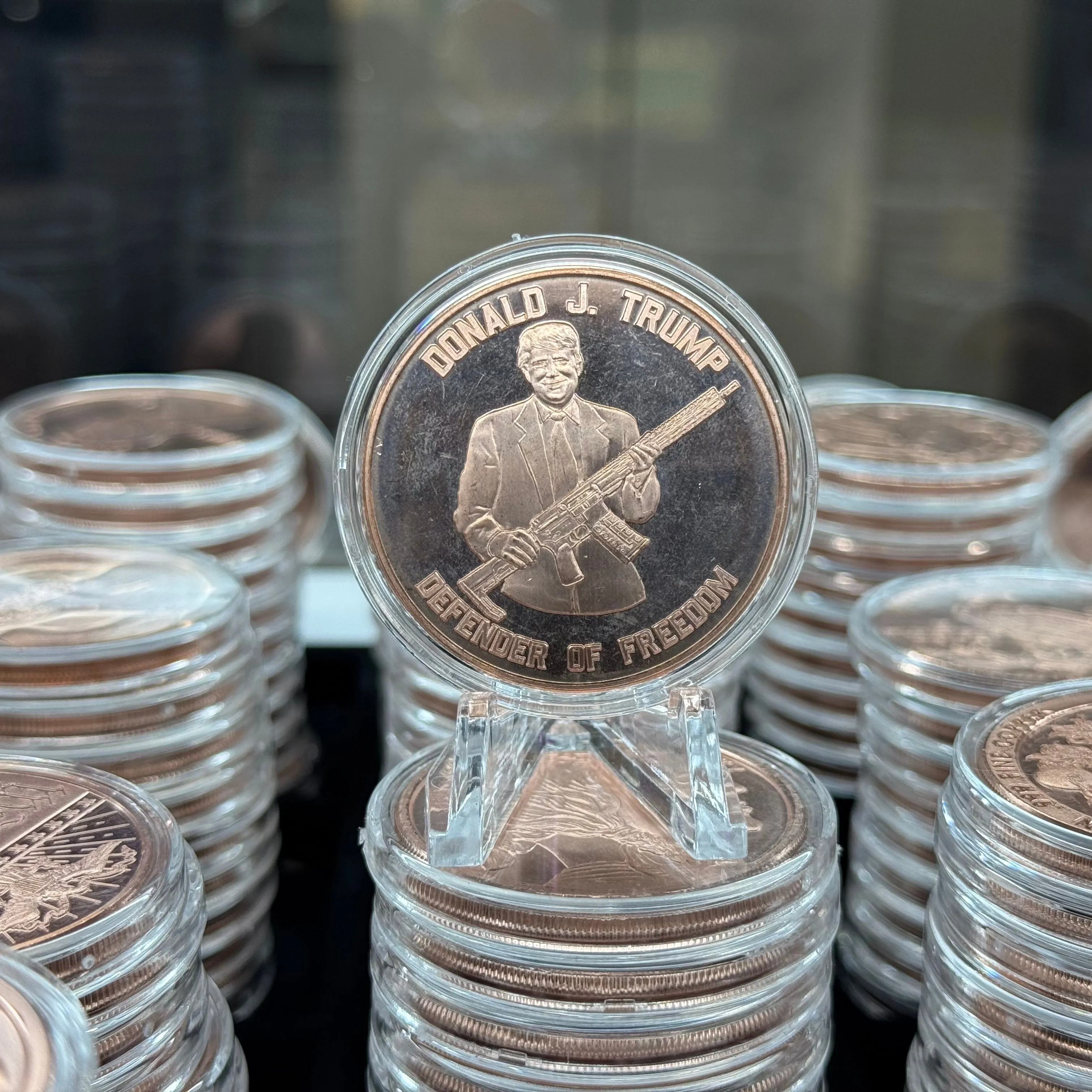 トランプ　WANTED 2025-W $1 1-oz Silver Eagle 2-pc Set NGC MS70-PF70 FDI w