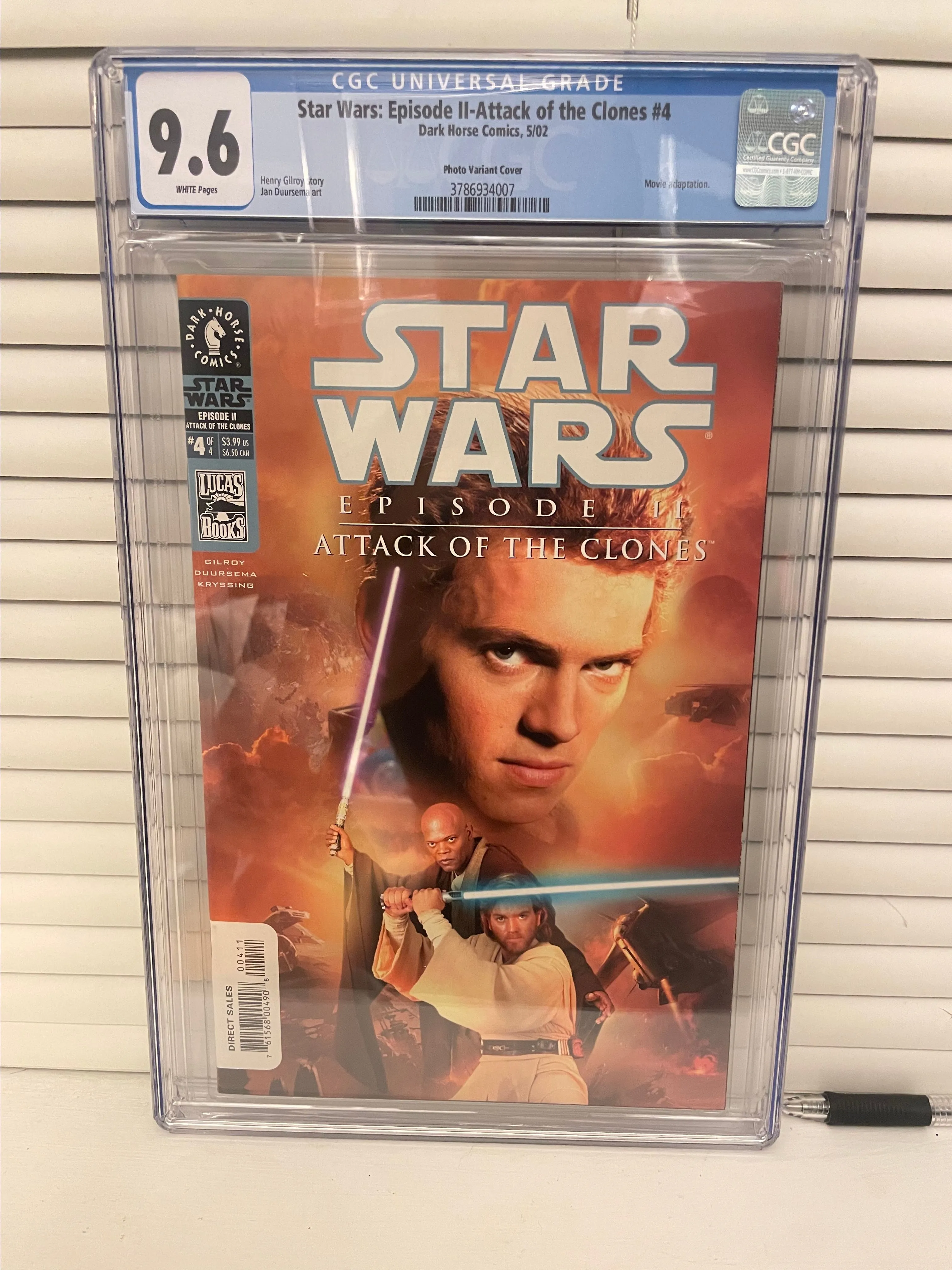 Star Wars discount Episode II Attack of the Clones #1 Dark horse CGC 9.6