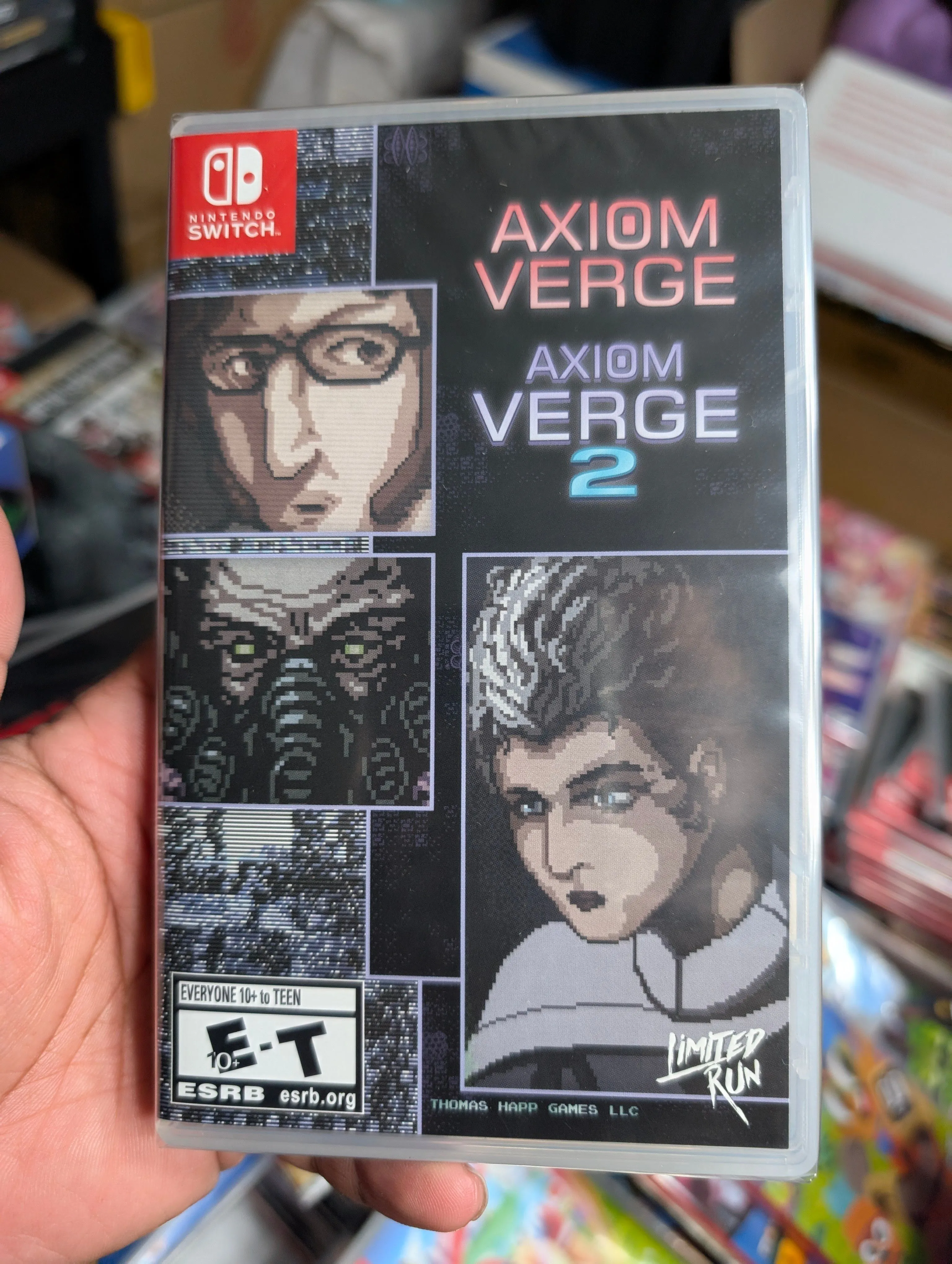 Axiom Verge 1 & 2 Double Pack - LRG #123A - Nintendo Switch - New