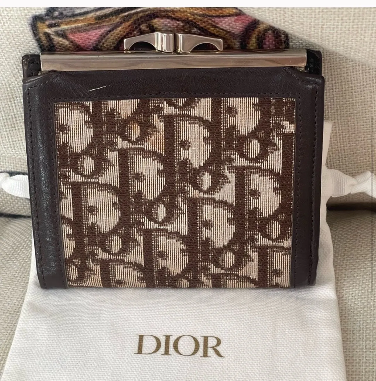❤︎Dior❤︎ Vintage Romantic wallet ʚ₍ᐢ. .ᐢ₎ɞ pre-loved dior 2000s iconic wallets 💌 #vintage xovintage is not