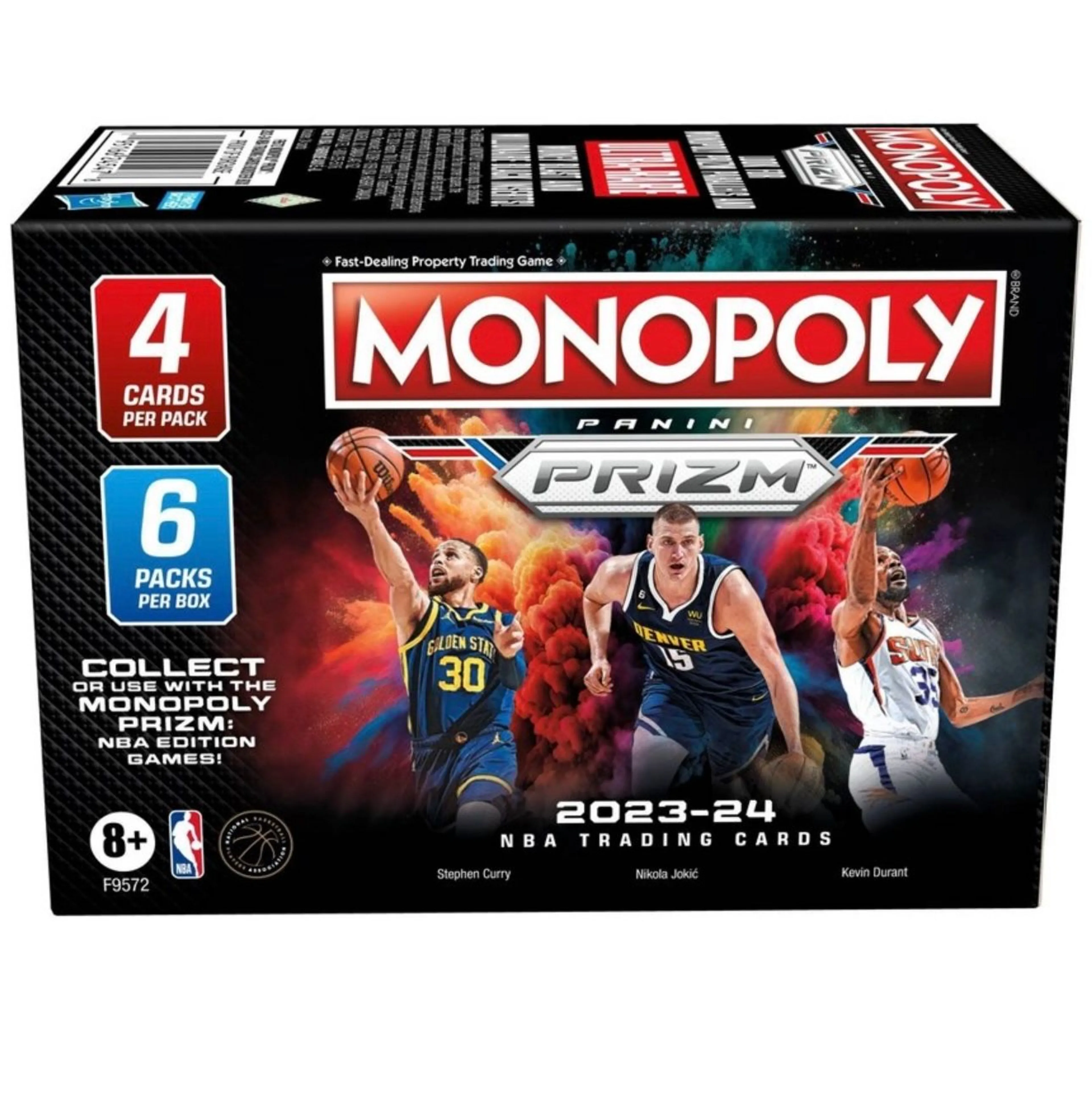 WEMBY HUNT* BRAND NEW 2023 2024 MONOPOLY PRIZM NBA BOOSTER BOX