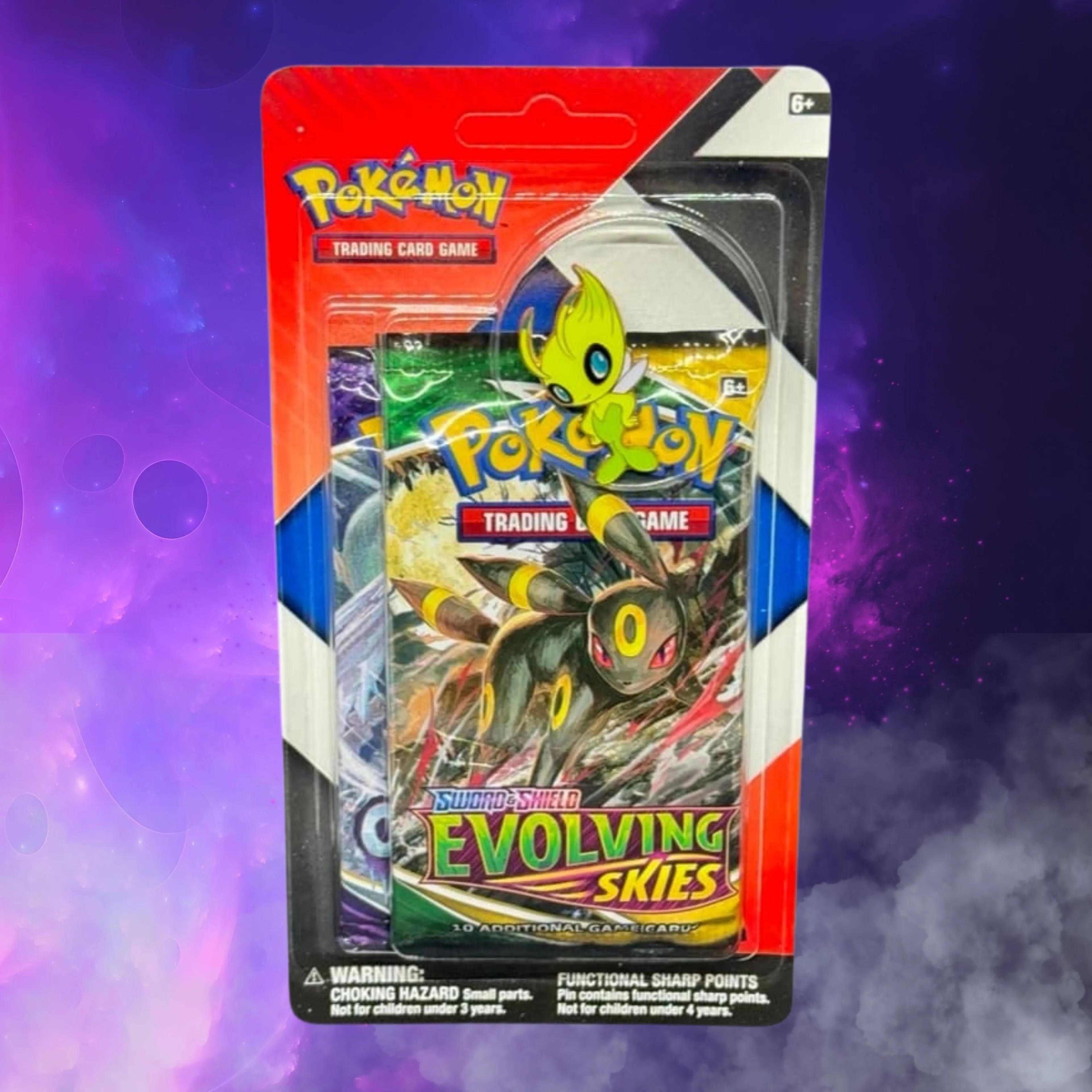 8 deals Pokémon EvolvingSkies 2 pack blisters w/chilling reign