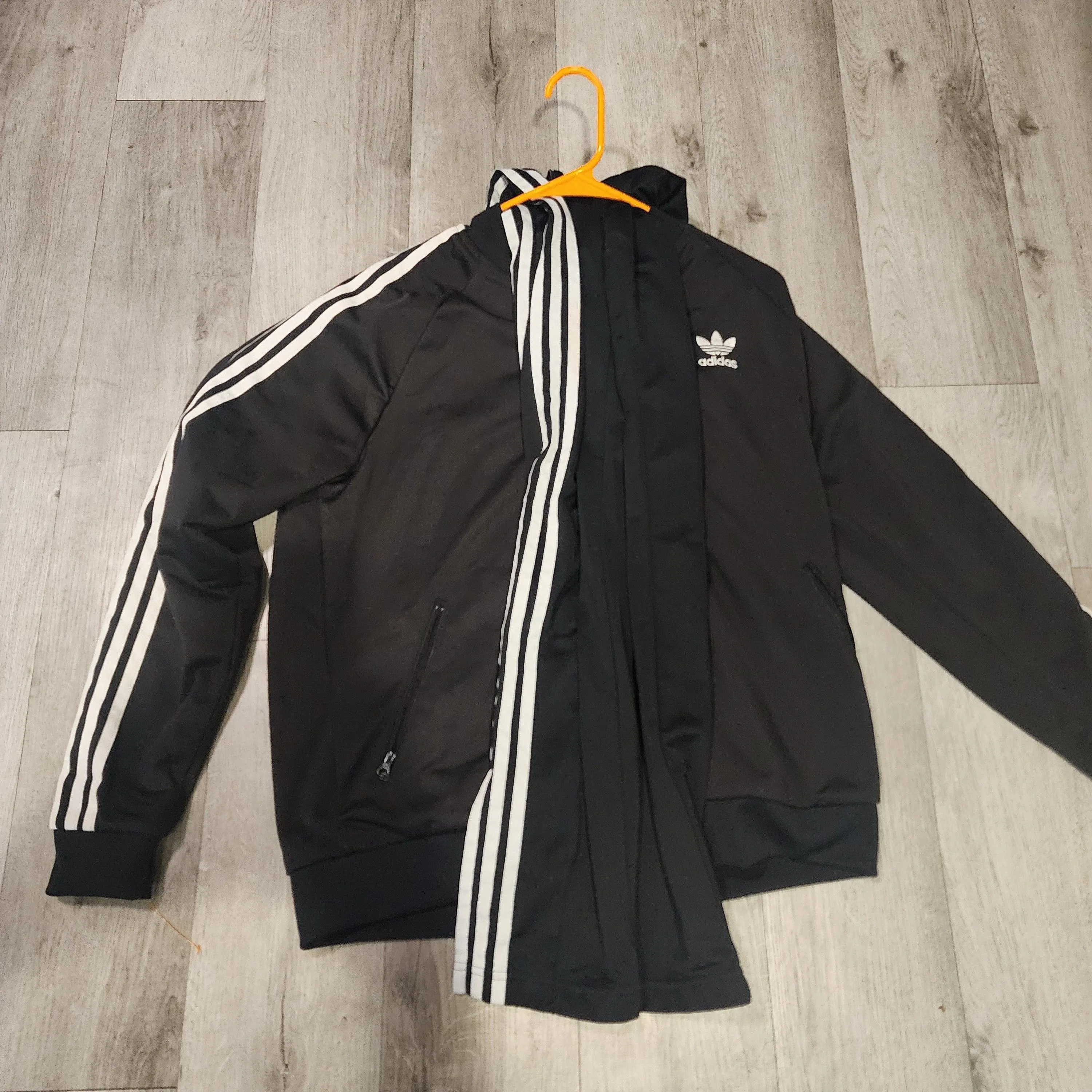 Adidas tracksuit top and bottoms online