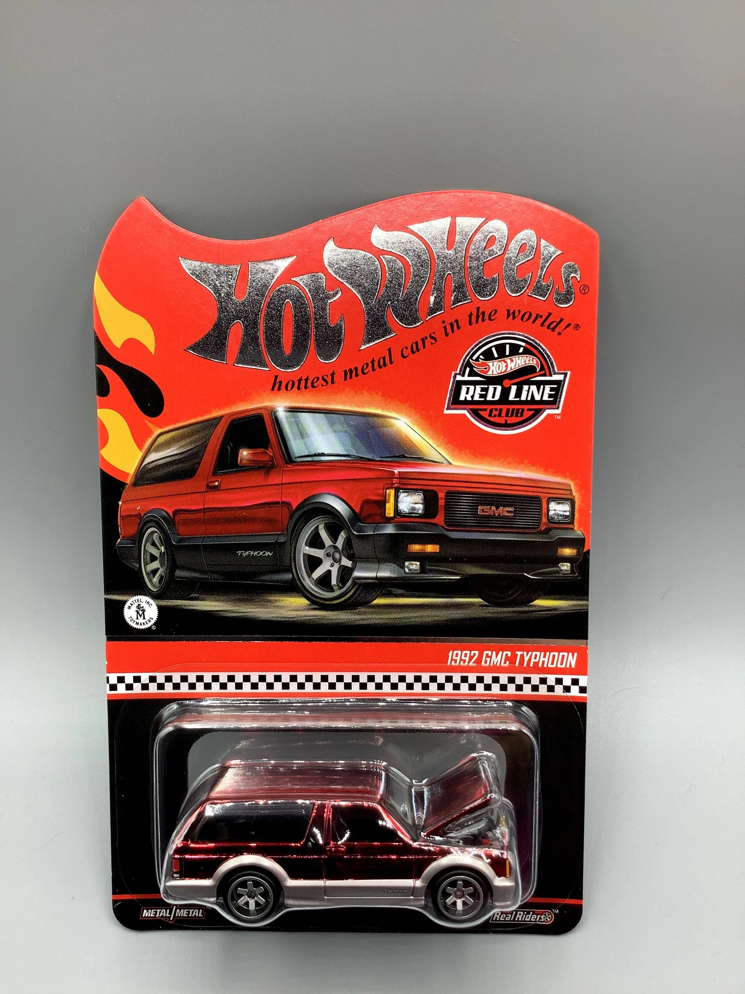 Hot Wheels RLC Red Line Club Red 1992 GMC Typhoon · Whatnot