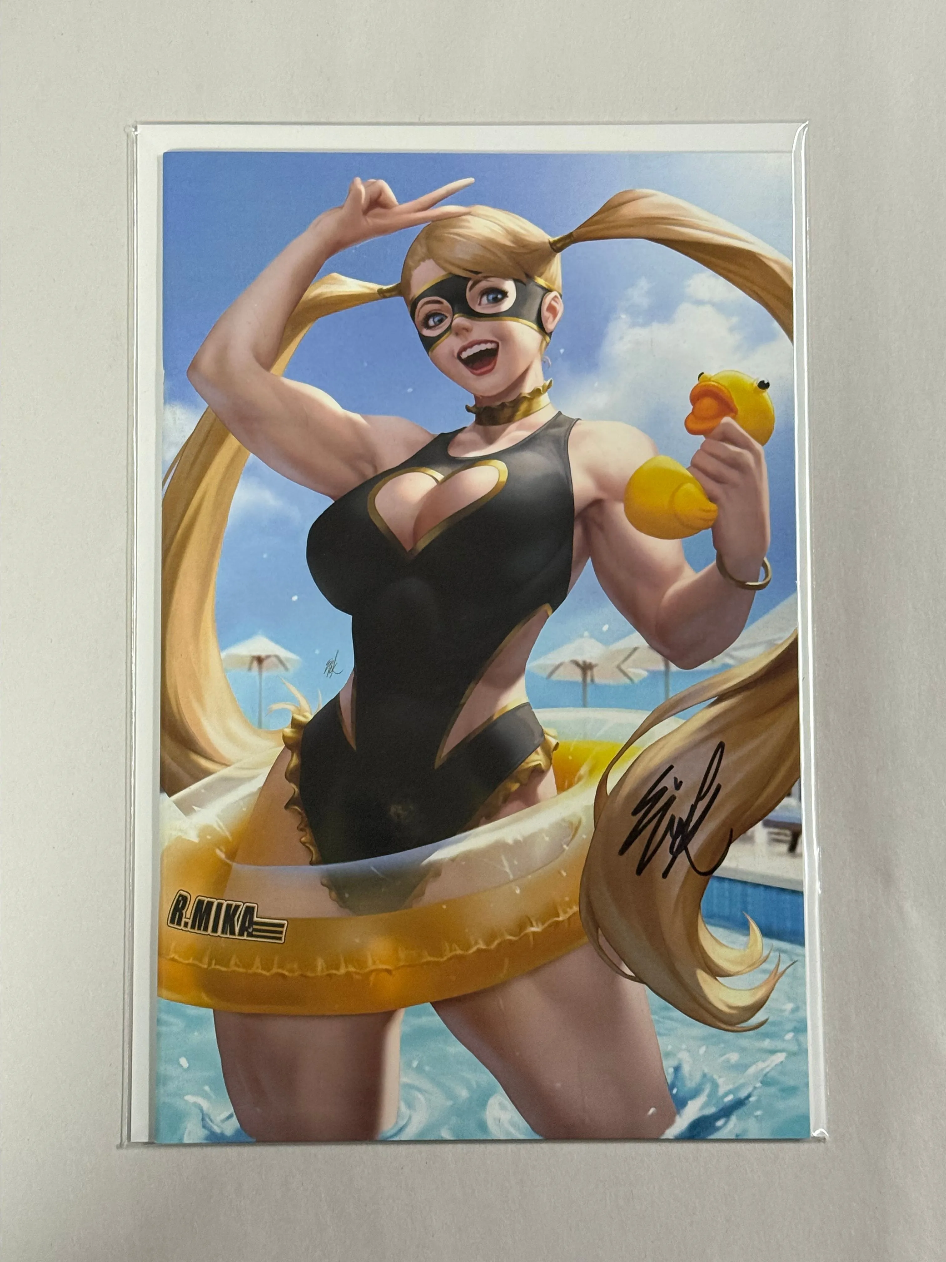 ポスター Artgerm Morrigan A3 print signed ポスター Artgerm Morrigan A3 print signed ポスター Artgerm