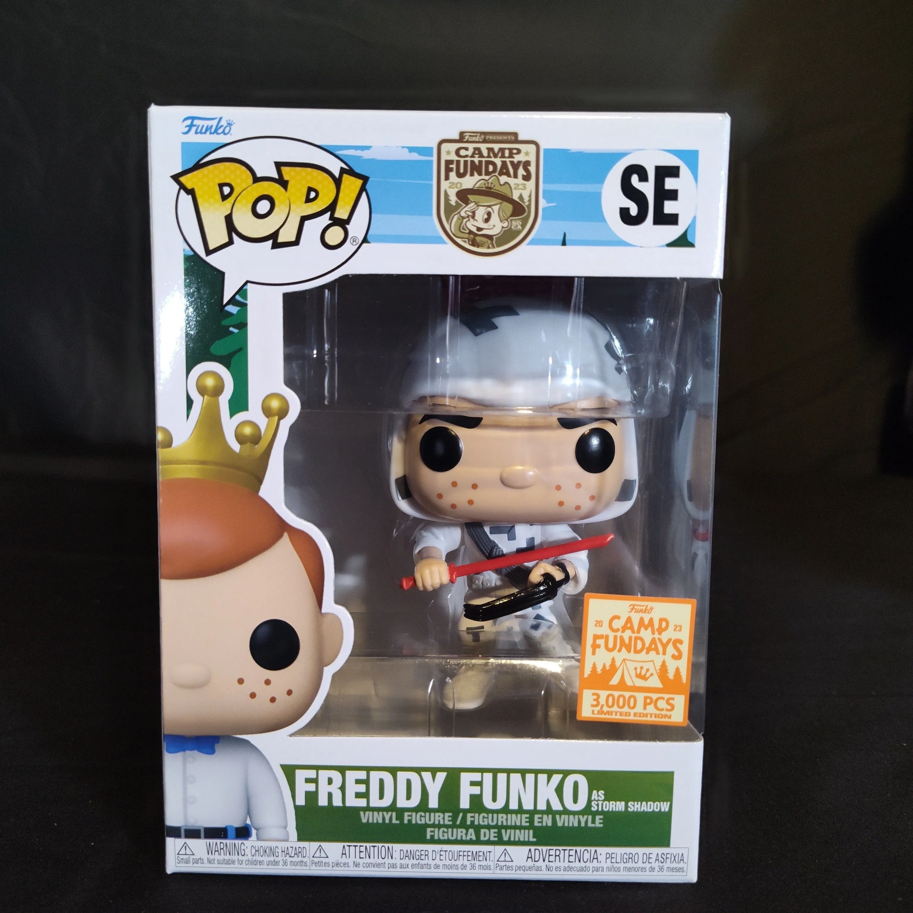 Freddy as shops Megatron Funko POP Camp Fundays