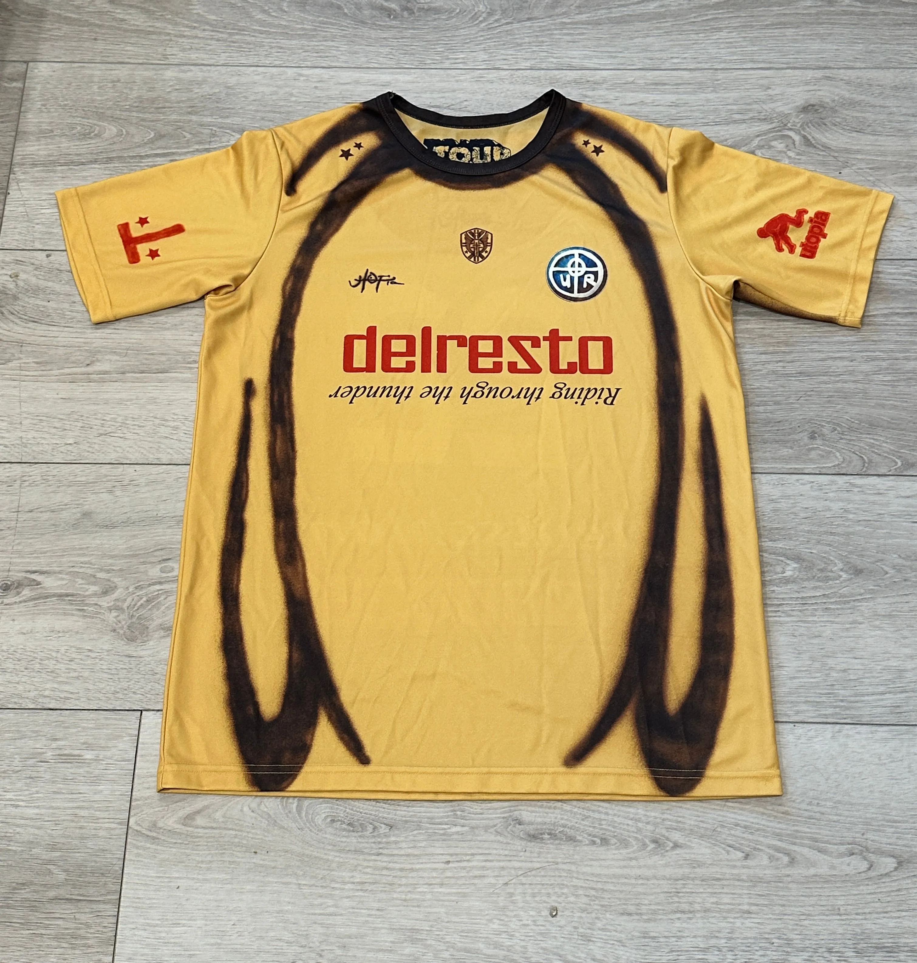 TRAVIS SCOTT GERMANY SOCCER JERSEY SIZE SMALL CIRCUS MAXIMUS