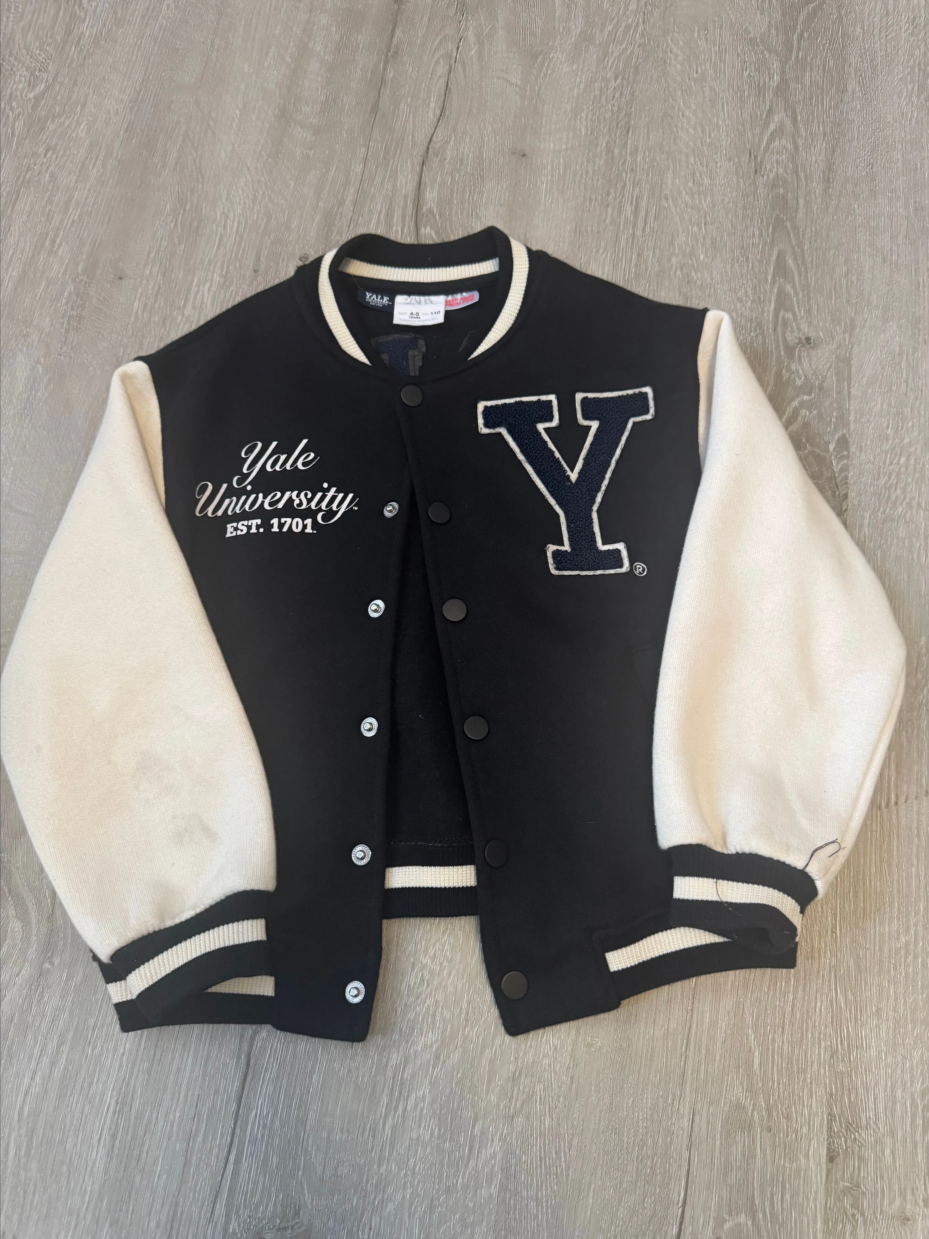 Zara Yale Varsity Jacket · Whatnot: Shop, Sell, Connect