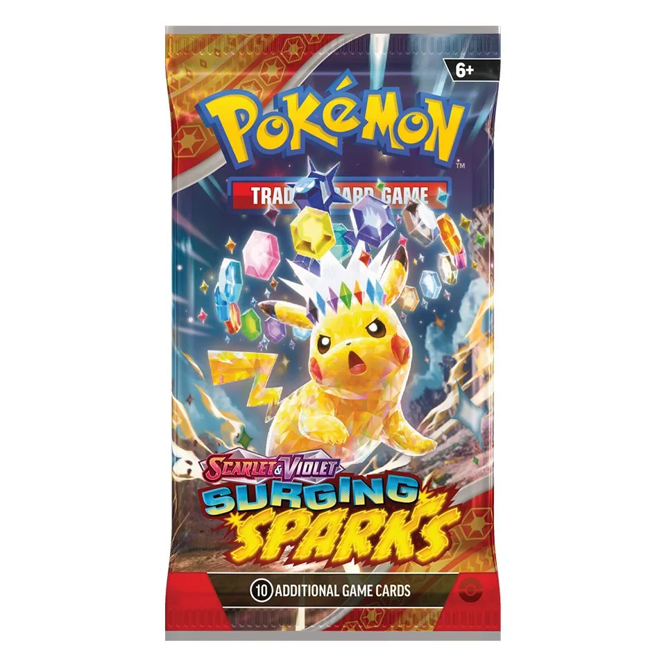 Amazon.com: Pokemon TCG: Scarlet & Violet - Surging Sparks