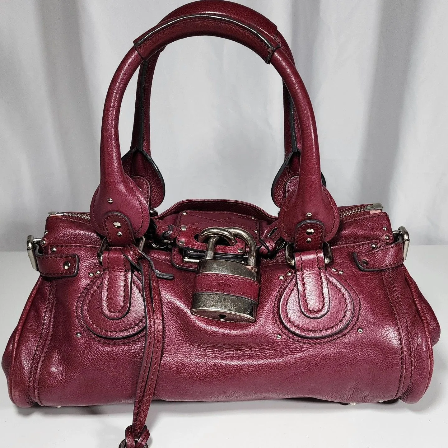 多様な wine Red key. & lock with Paddington Chloe color Whatnot · バッグ