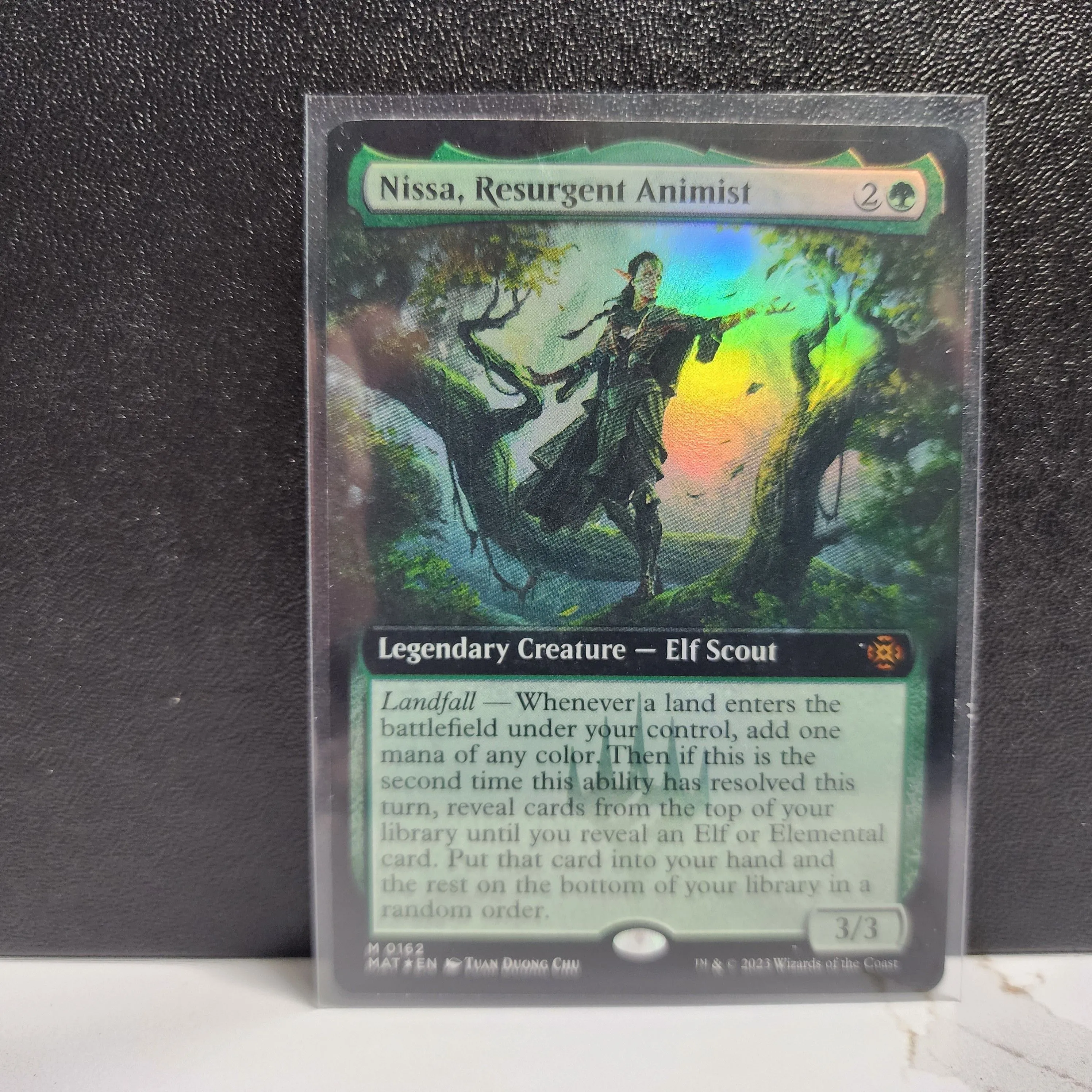 Nissa, Resurgent Animist　旧枠foil AP s-l400.jpg