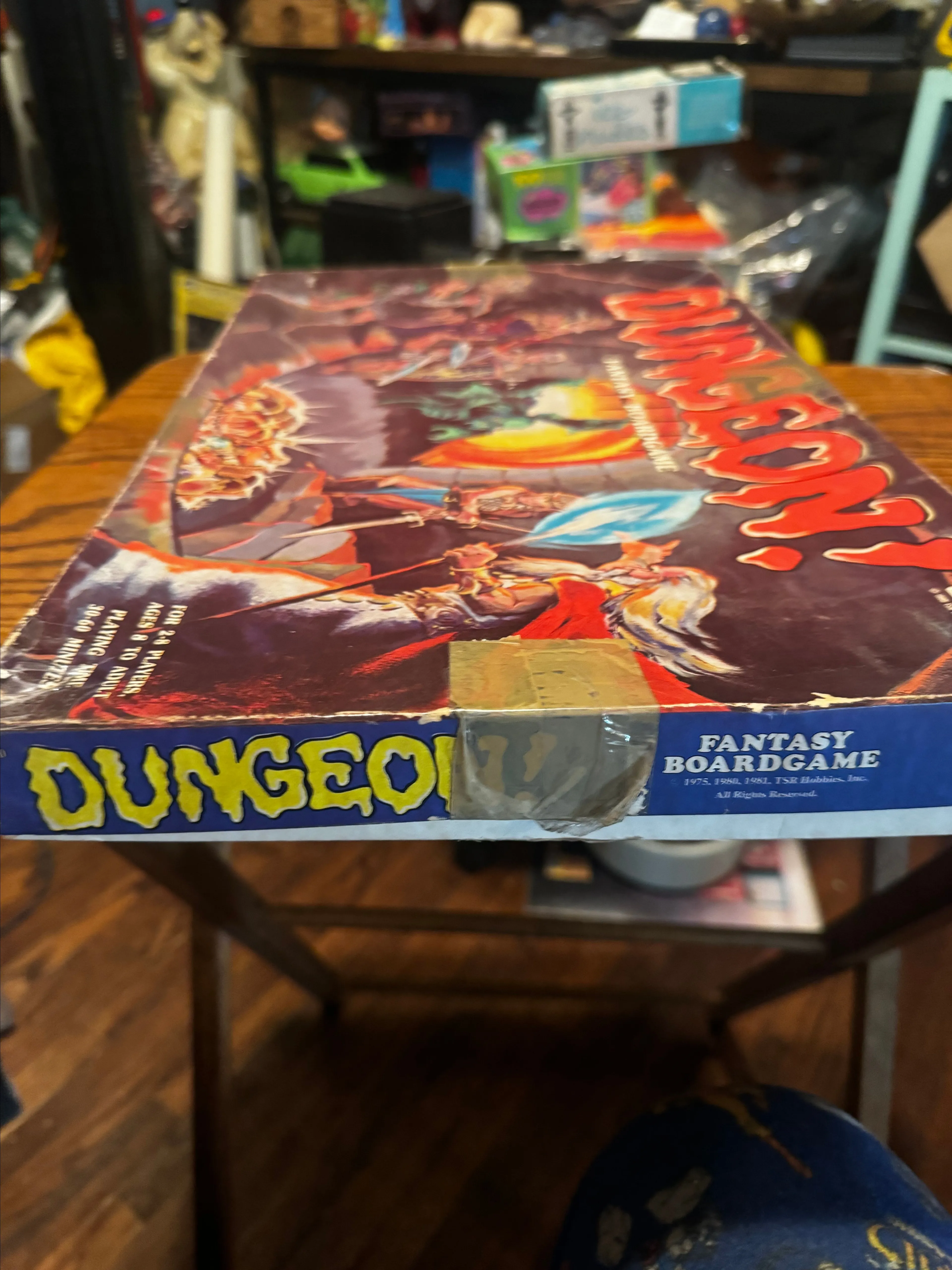 Dungeon fantasy board game 1981 online Tsr