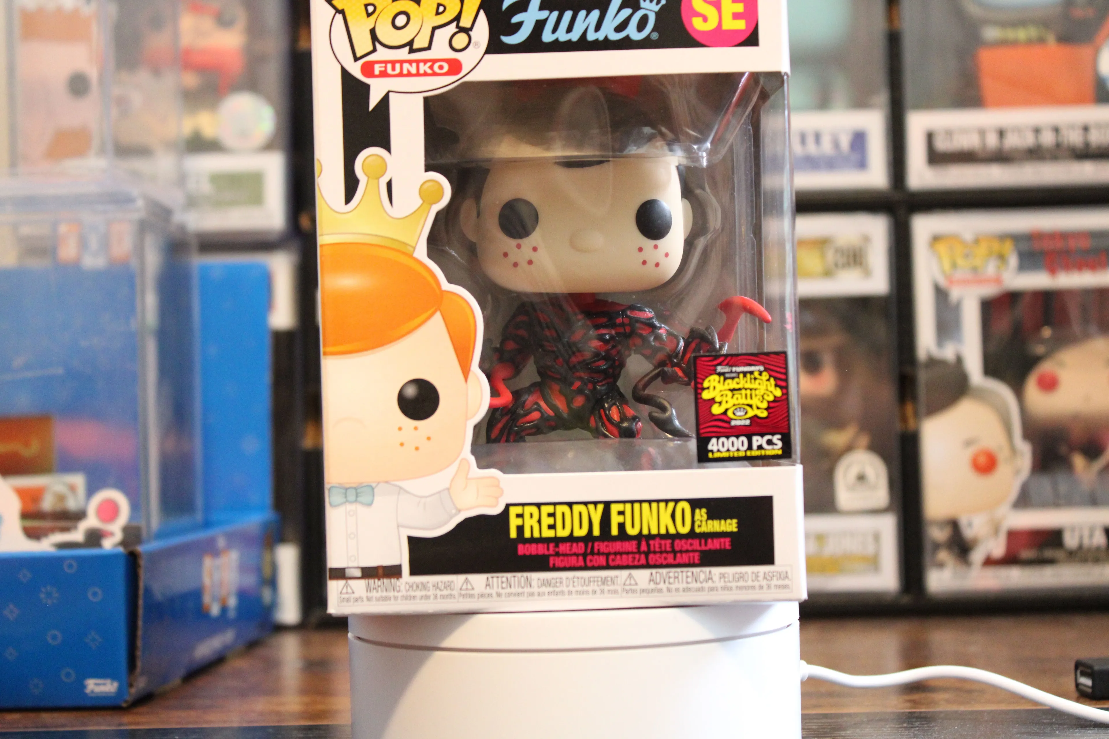 Freddy sale Funko as Carnage 4000 Pieces Funko Pop!