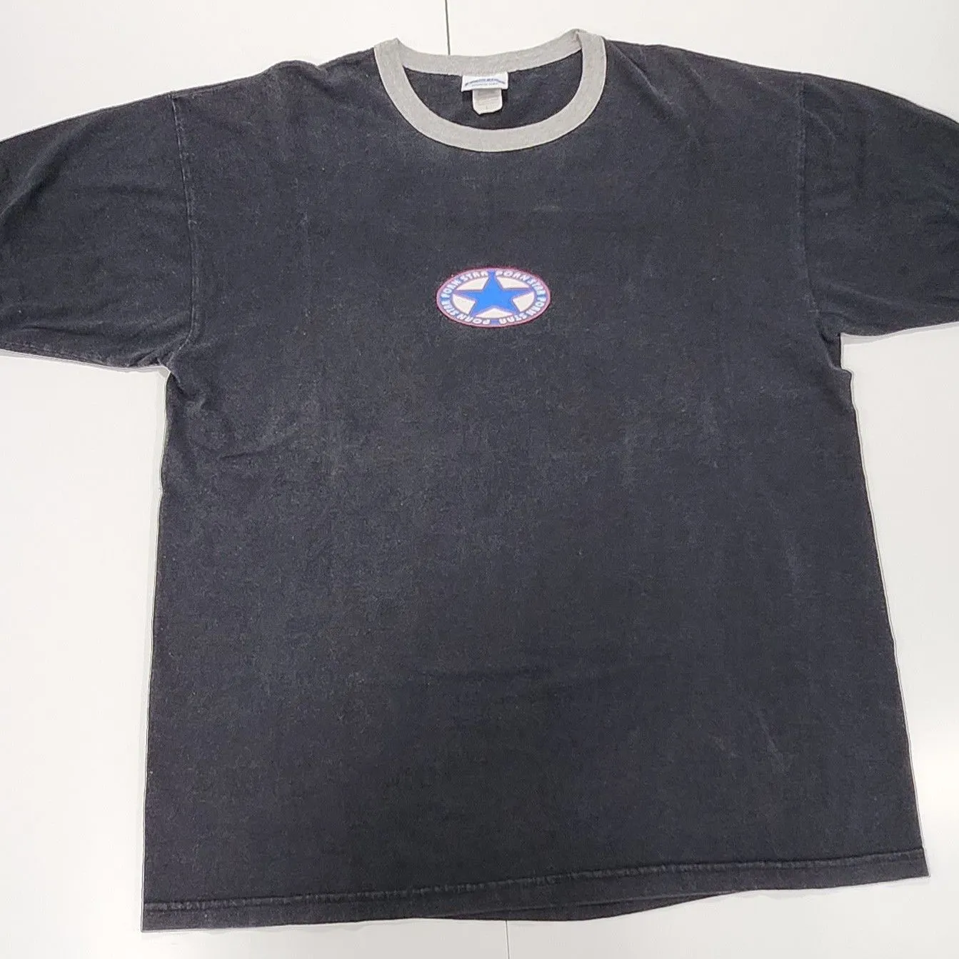 Vintage 90s Porn Star Logo T Shirt Skateboards Hook Ups L Ringer