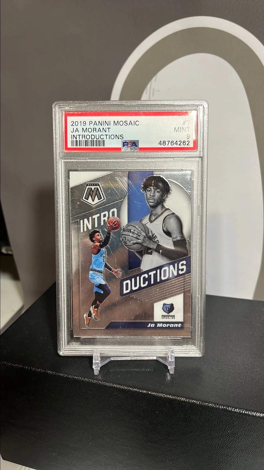 2019 Panini Mosaic Introductions Ja Morant 7 Introductions PSA
