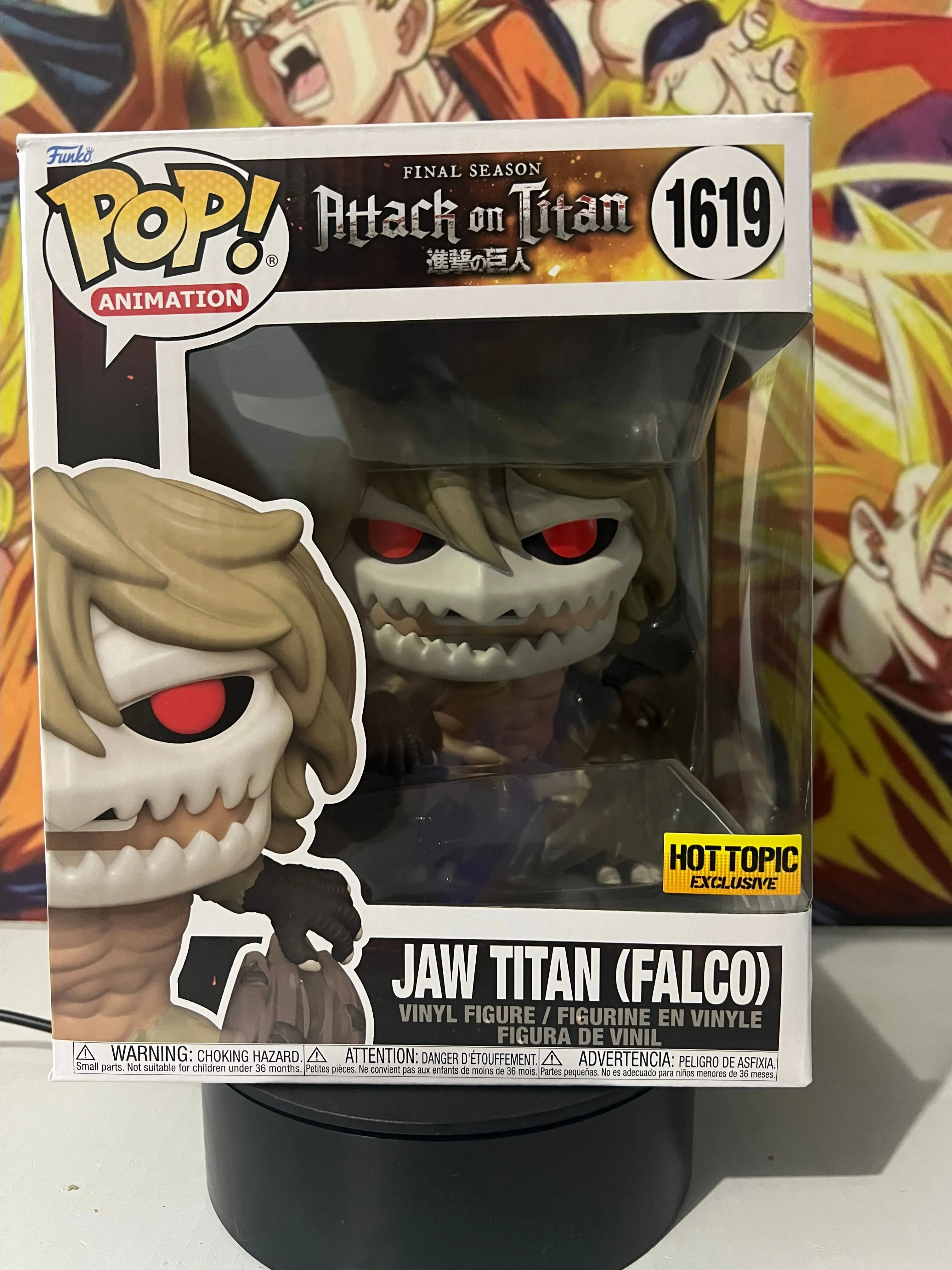Funko Pop Animation #1619 Jaw Titan Falco Attack On Titan 6