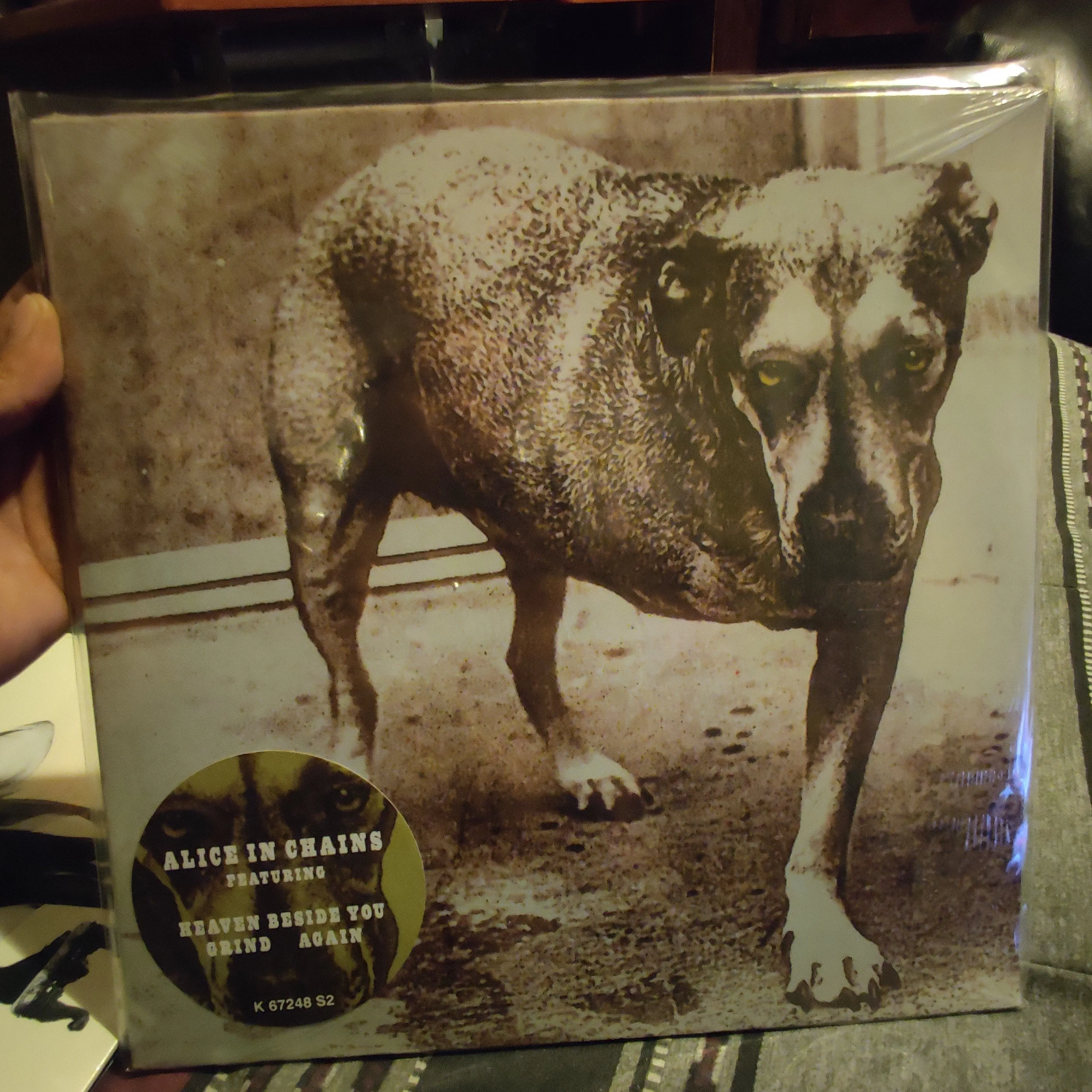 Alice in chains self titled vinyl 3 selling legged dog tripod