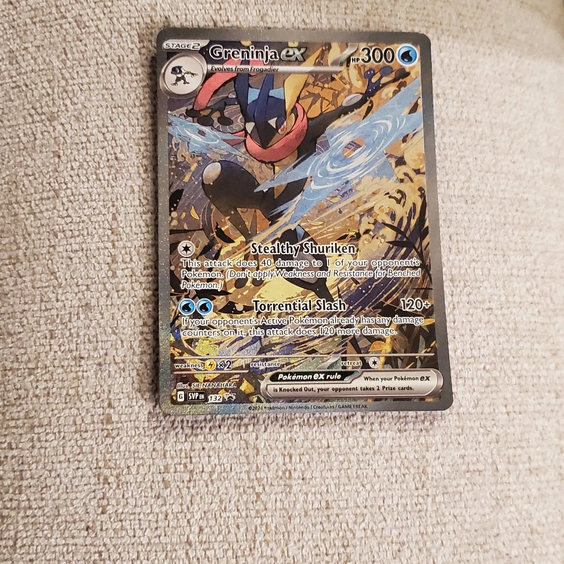 Greninja ex Promo SVP EN #132 PSA 10 Greninja ex SVP EN 132 プロモ