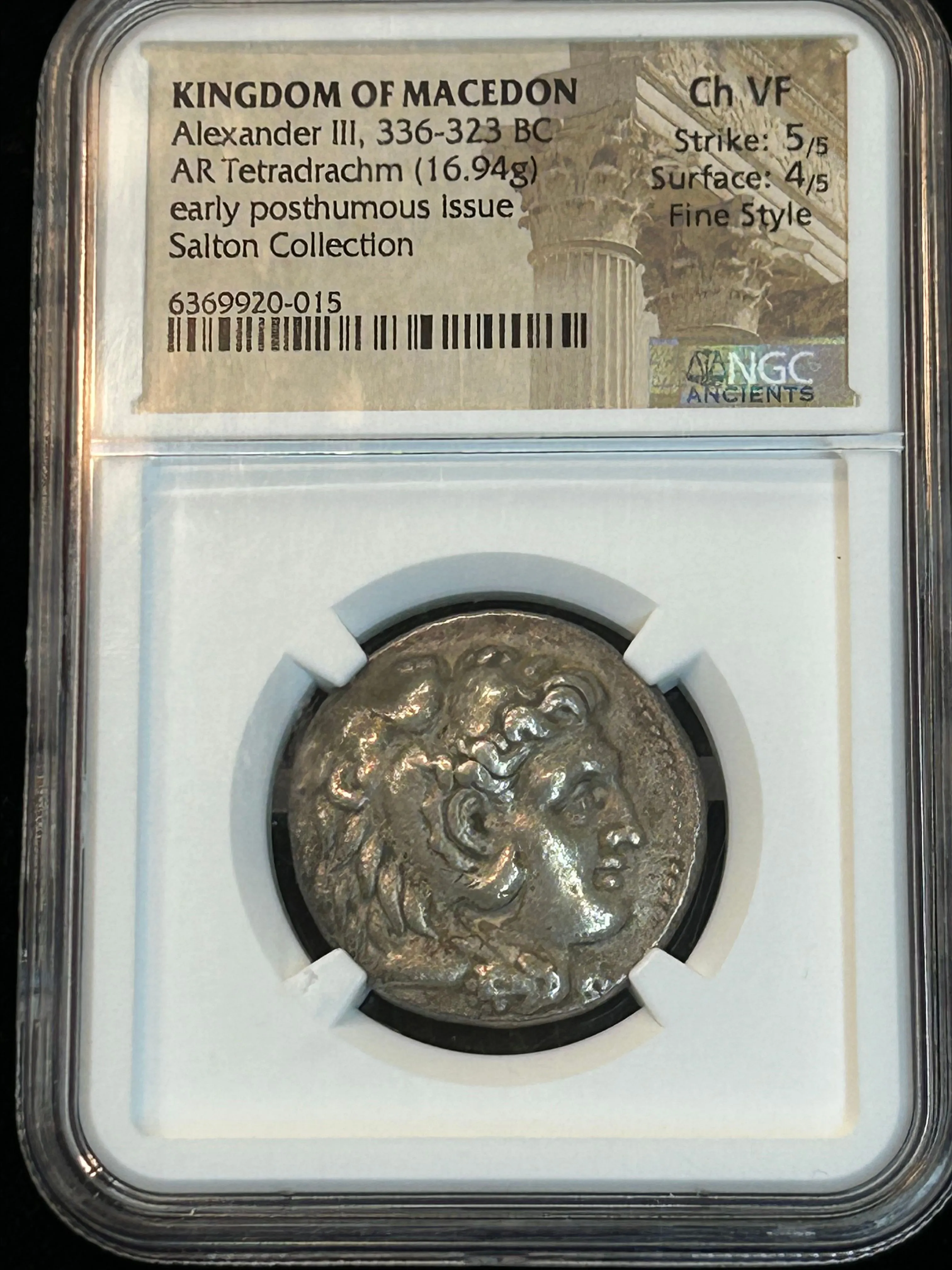 01 New Alexander the Great FINE style NGC Ch VF #6369920-015