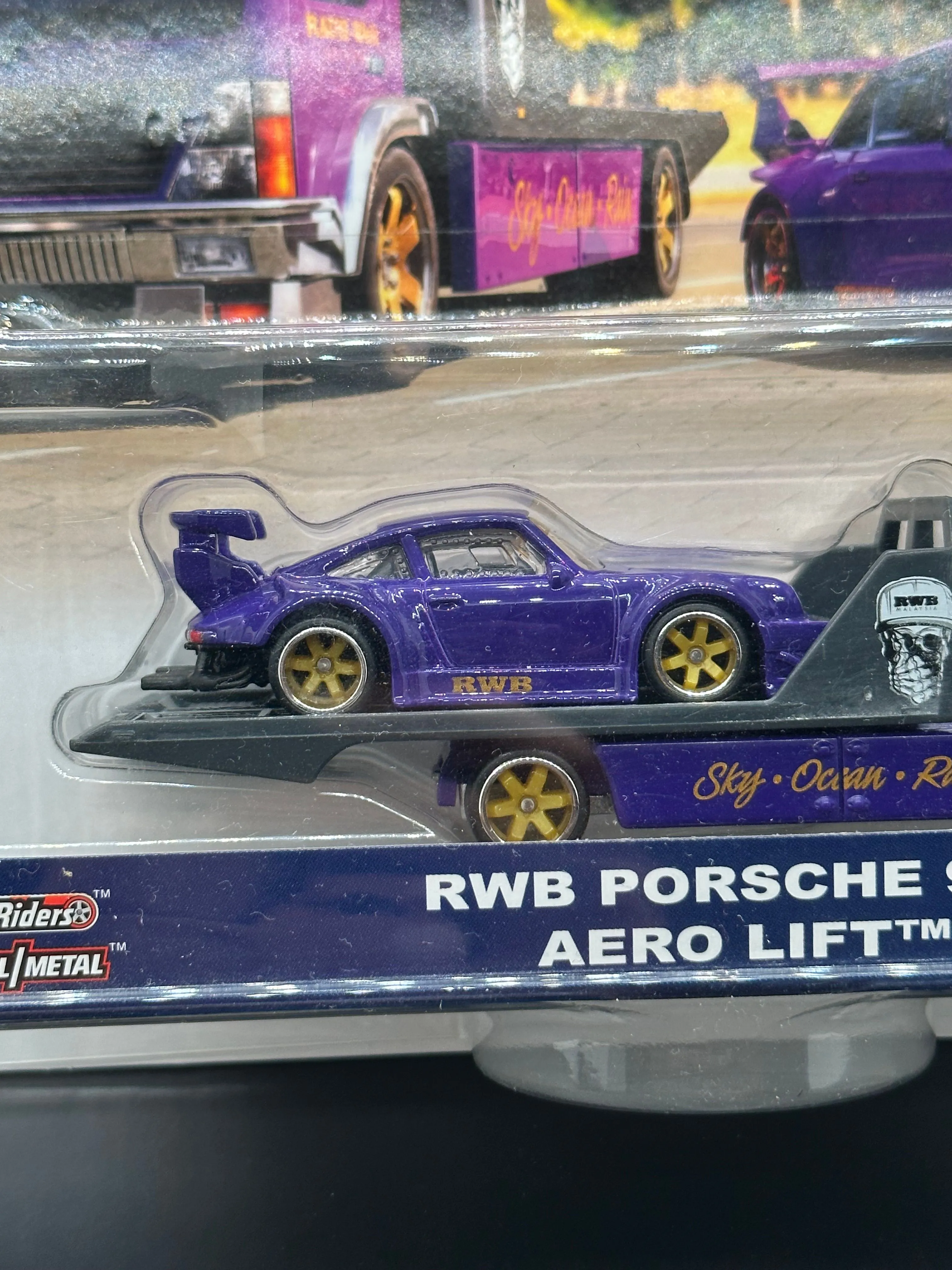 2020 Release: RWB Porsche 930 Purple Team Transport · Whatnot