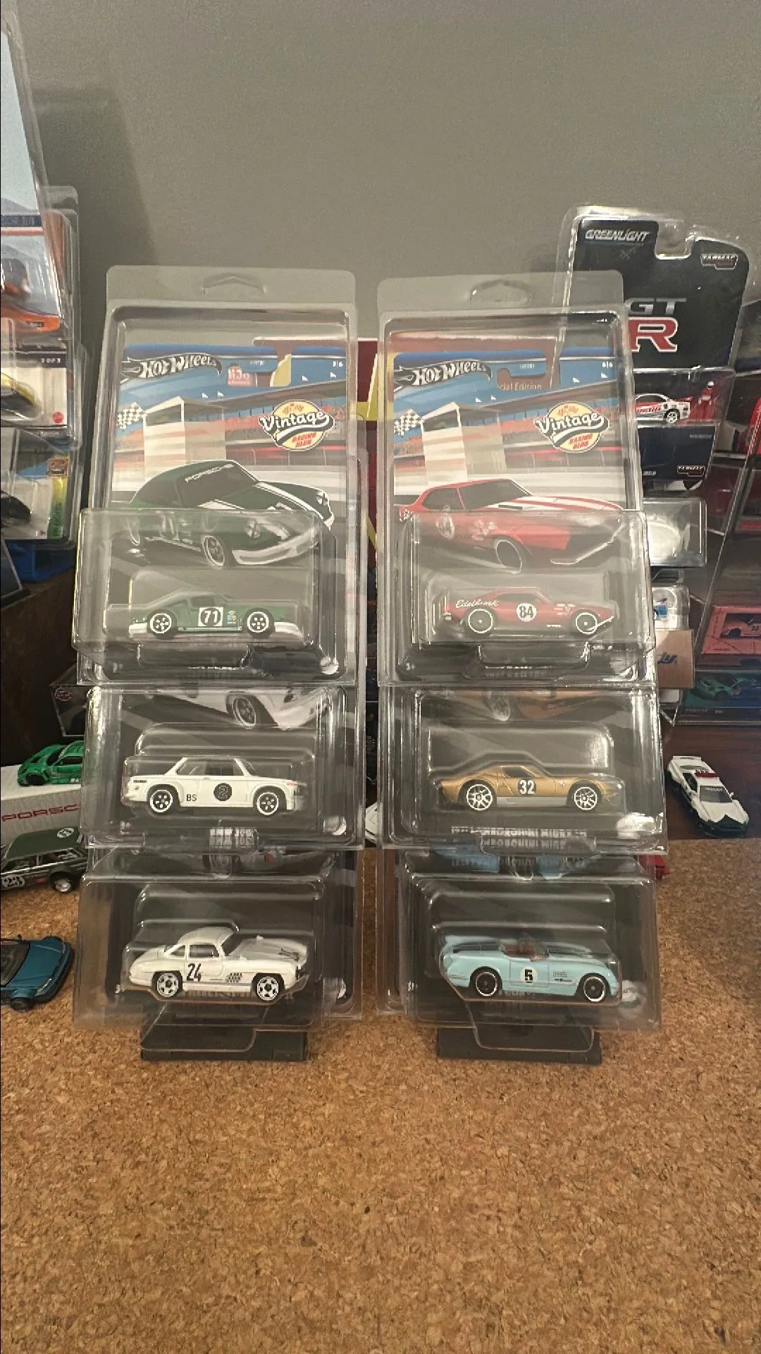 希少 限定】Hotwheels ヴィンテージ レース チーム - ミニカー