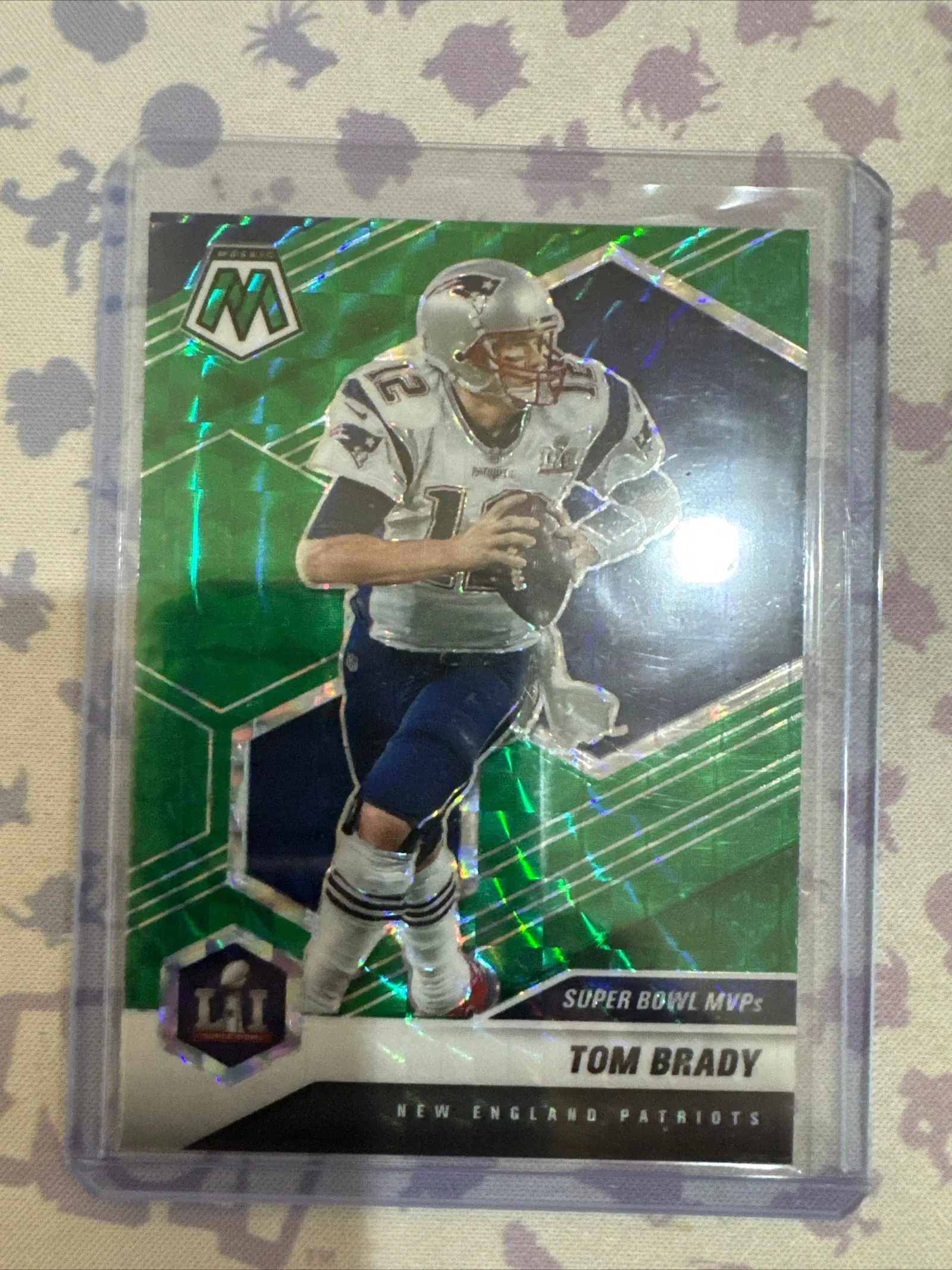 Tom Brady 2021 Mosiac cheapest Super Bowl MVP Blue Prizm /99 New England Patriots