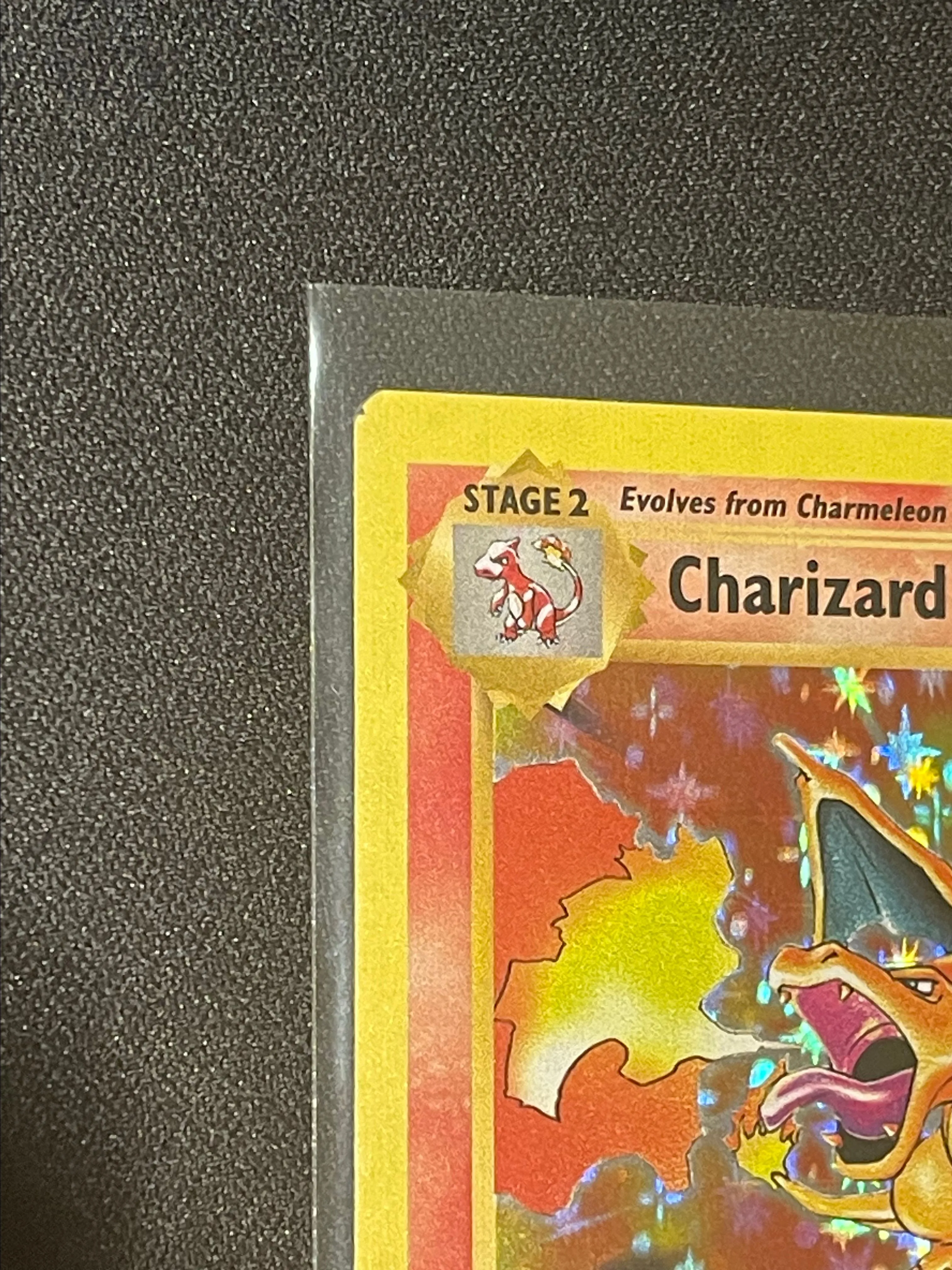 BLACK DOT ALIGNMENT ERROR… EVOLUTIONS CHARIZARD ERROR