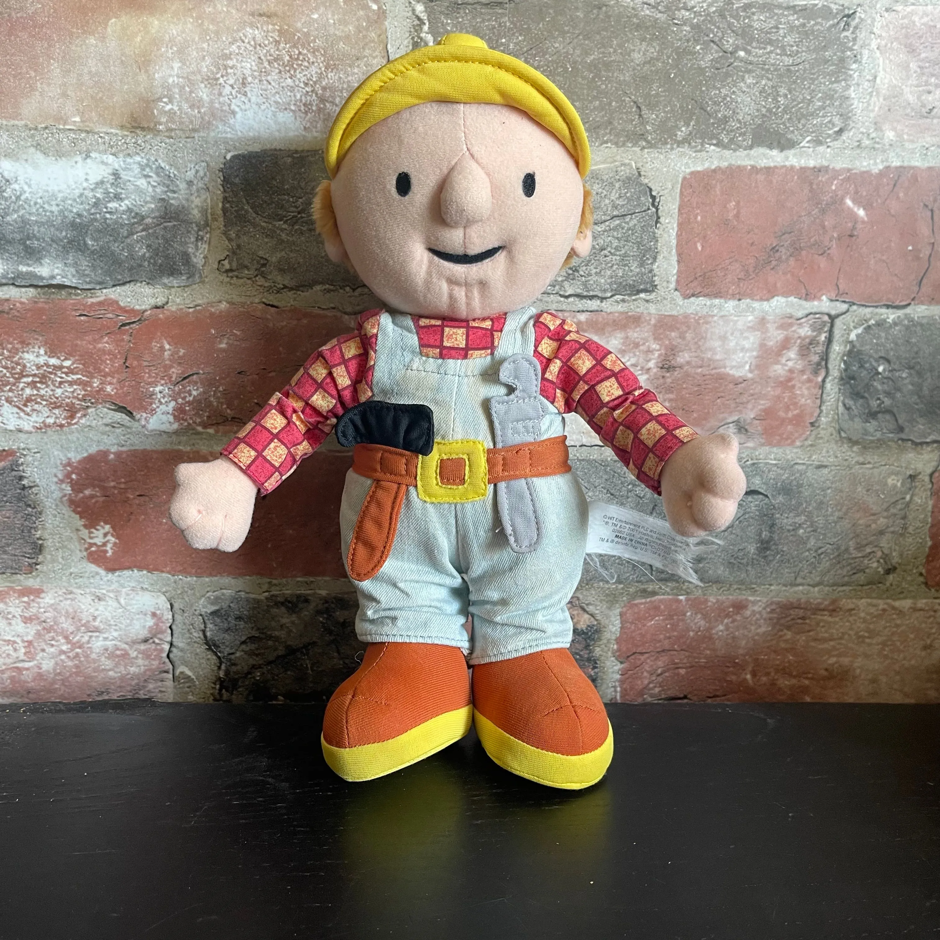 Vintage 2001 bob the Builder stand up plush doll Whatnot Buy Sell Go Live