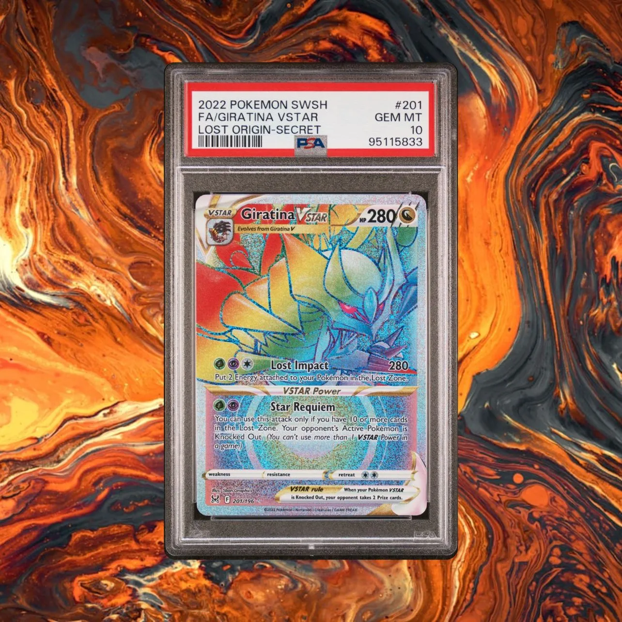 PSA 10 Giratina 2024 vStar