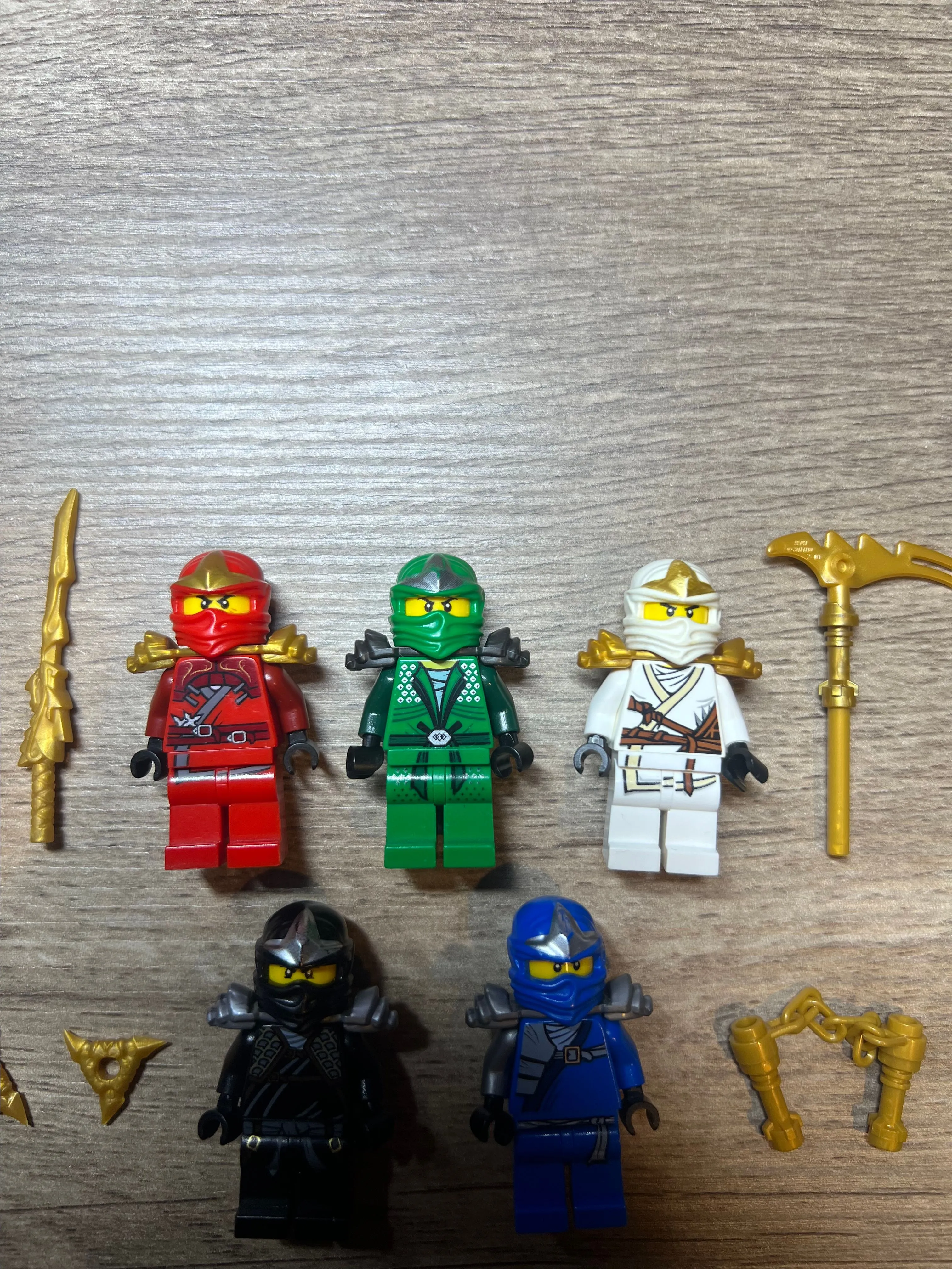 レゴ5 LEGO Ninjago Zane ZX With Armor Minifigure NJO031 From 9445
