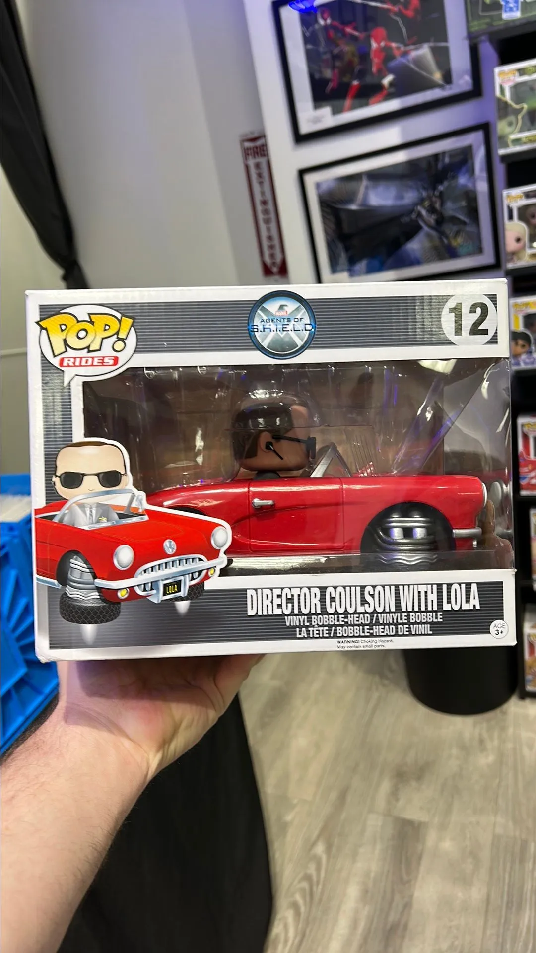 アメコミ Pop! RIDES 12 DIRECTOR COULSON WITH LOLA Funko Pop! Rides #12 Agents of Shield Director Coulson with
