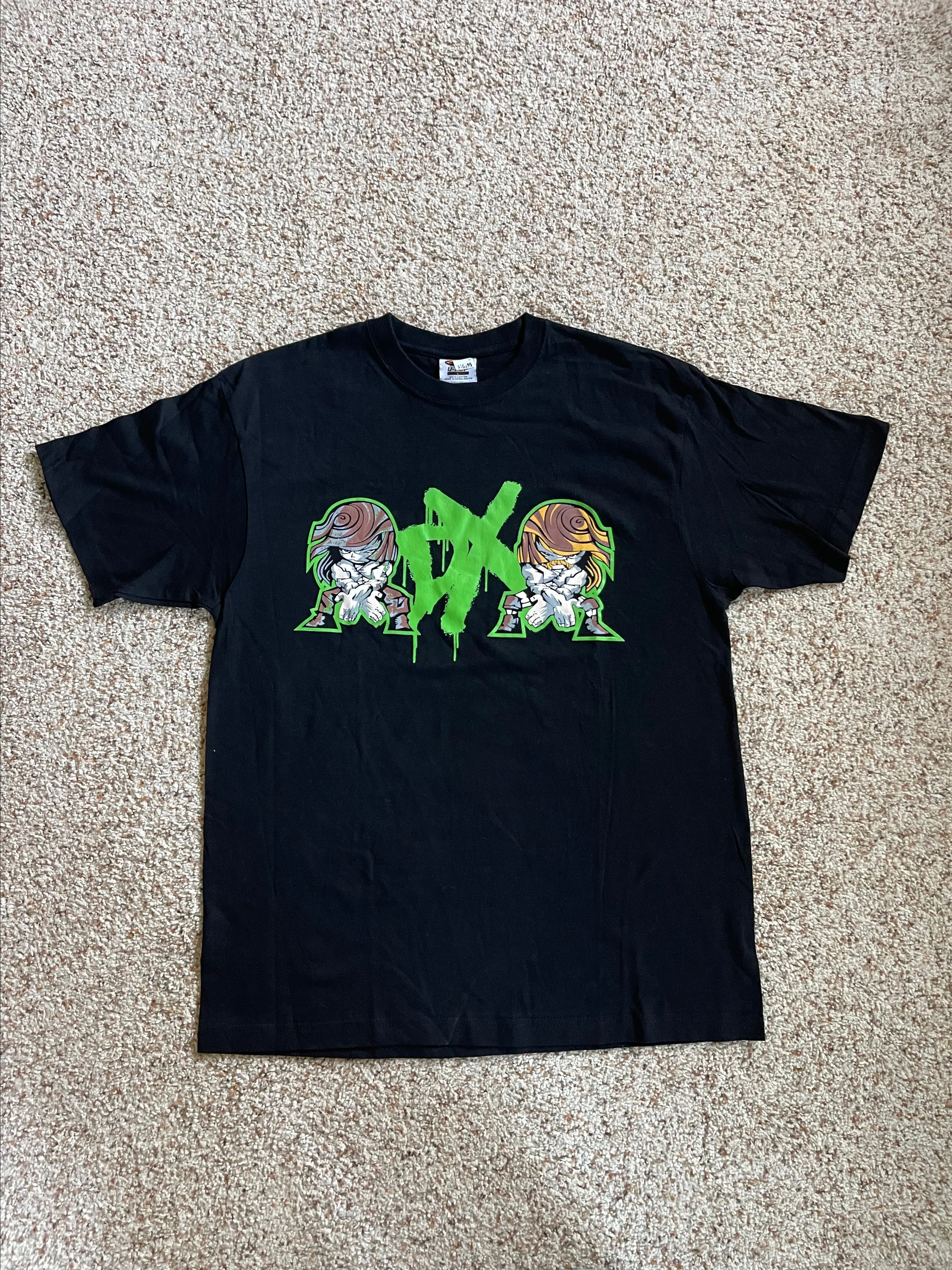 Vintage 2008 WWE Wrestling Jeff Hardy Double Sided Deadstock