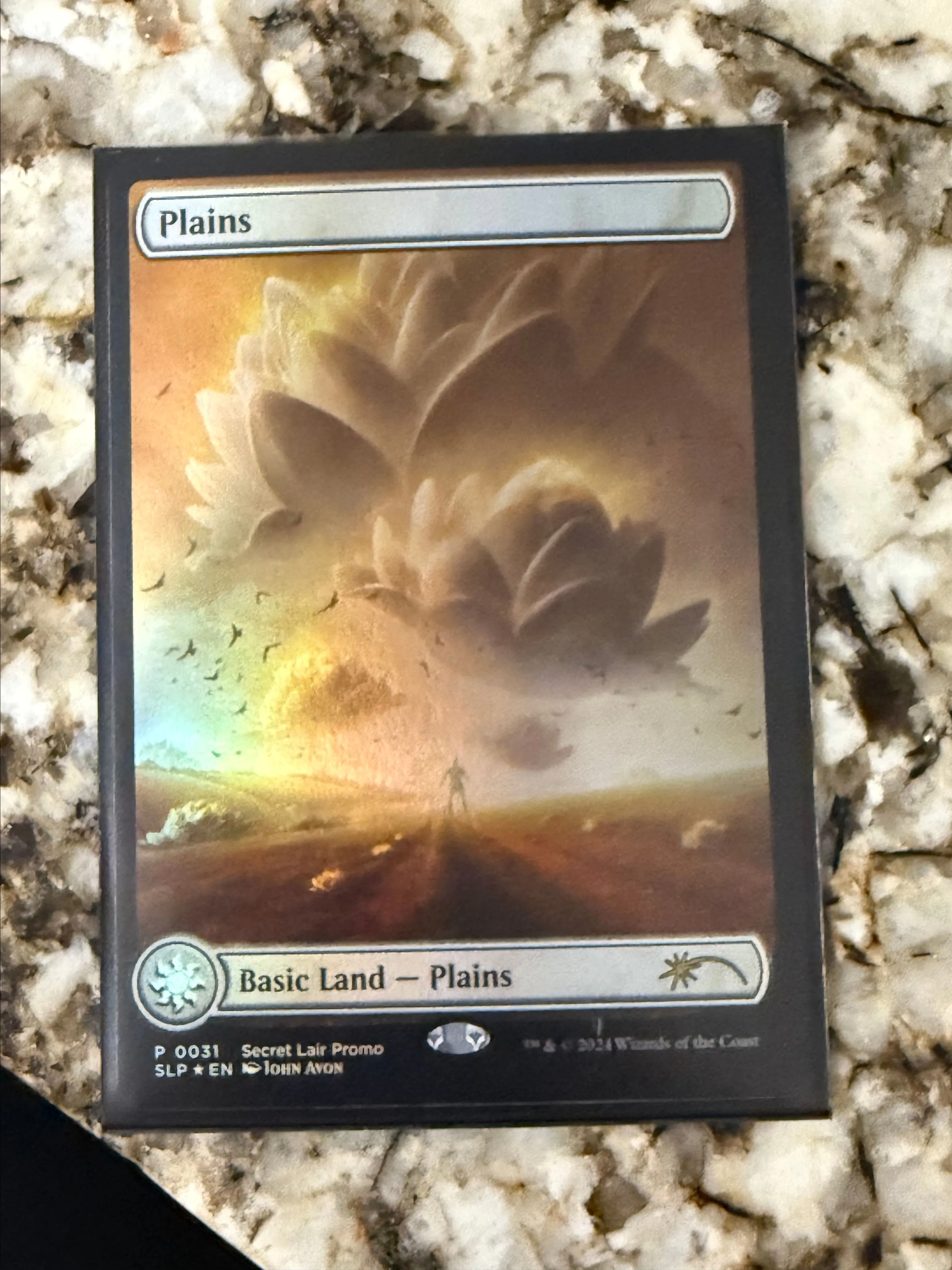 FOIL Exclusive John Avon Secret Lair Promo Card - Plains