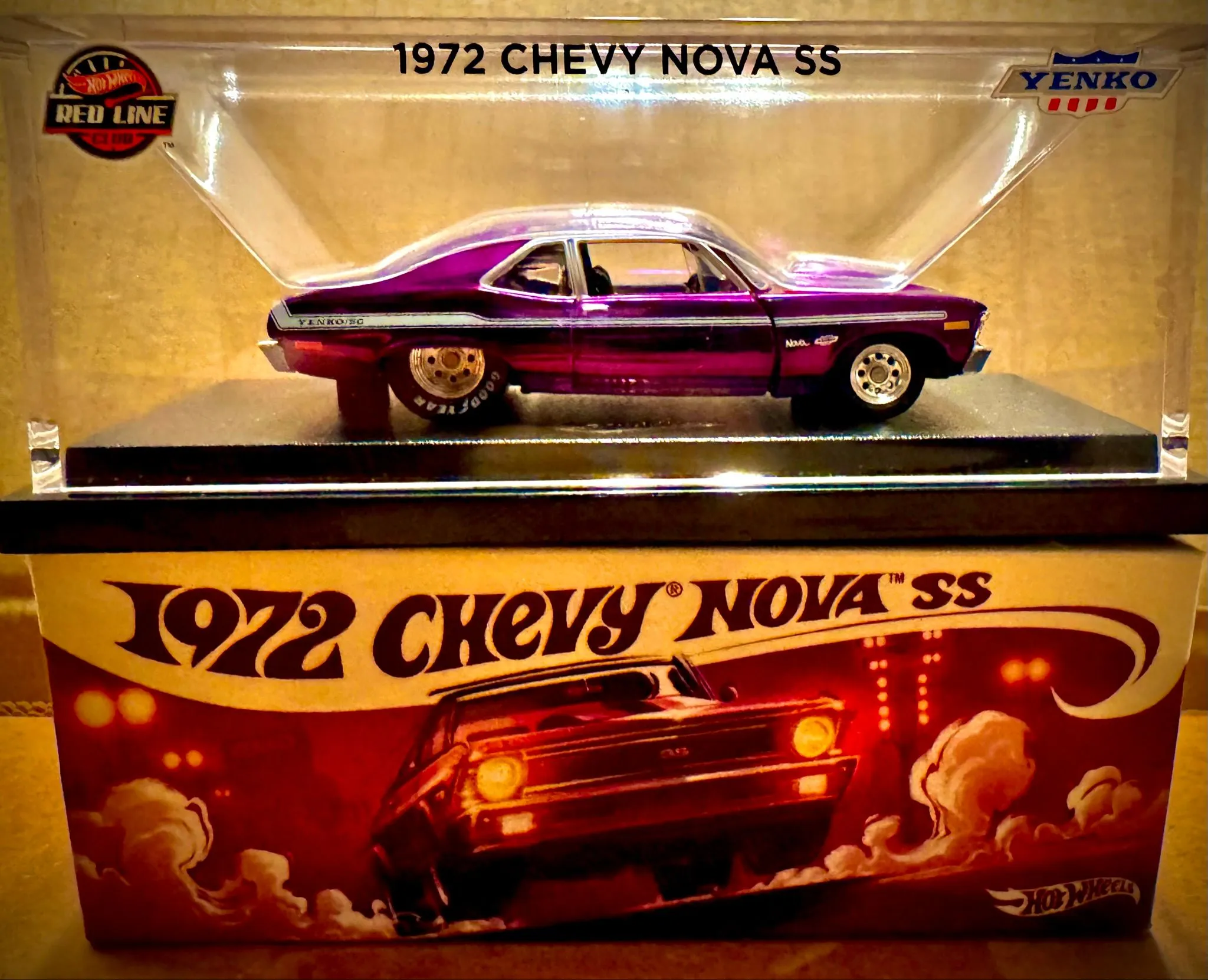 Hot Wheels 2025 RLC - 1972 Chevy Nova SS (Purple) · Whatnot: Shop